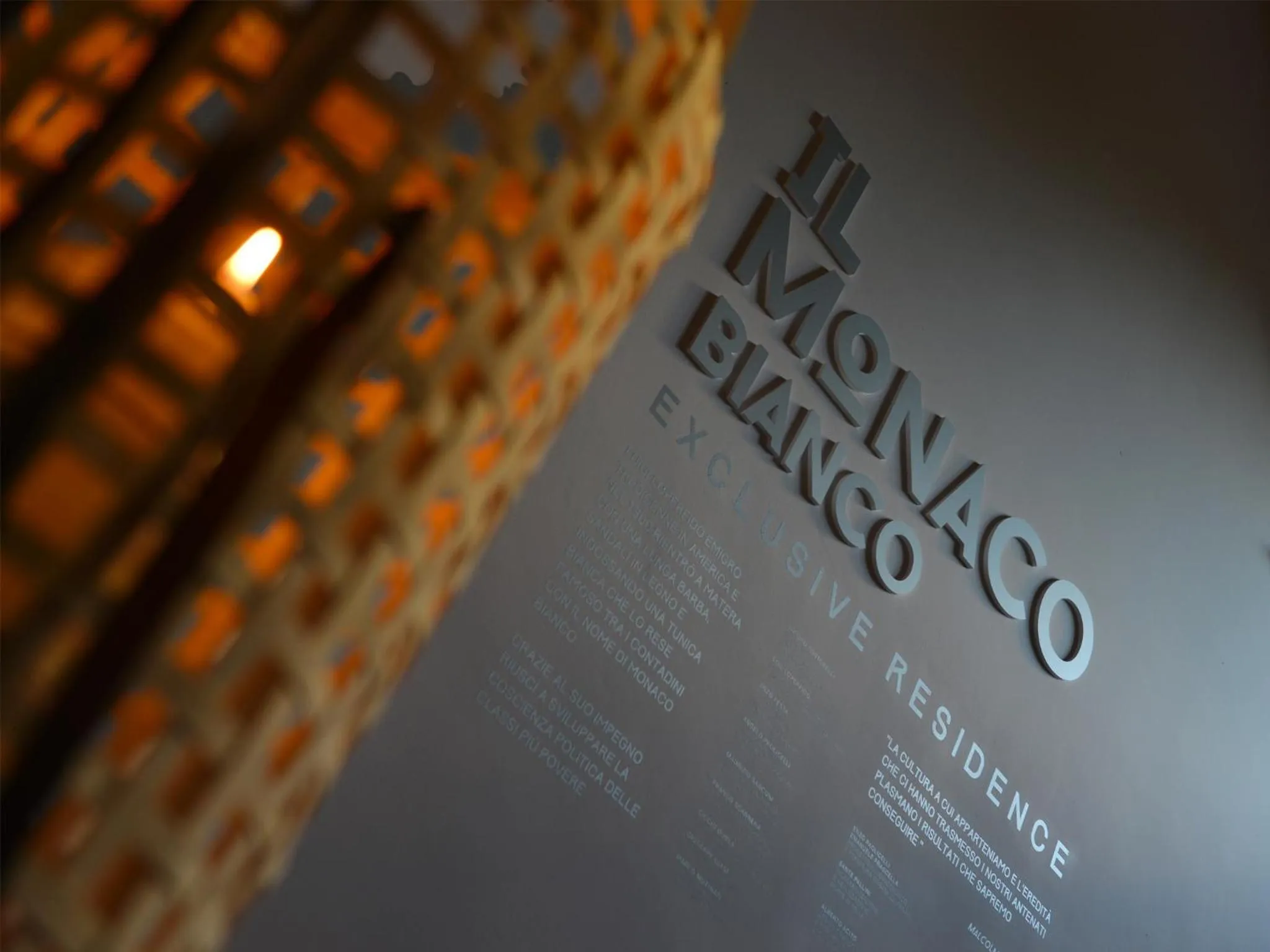 Property logo or sign in La Residenza del Monaco bianco