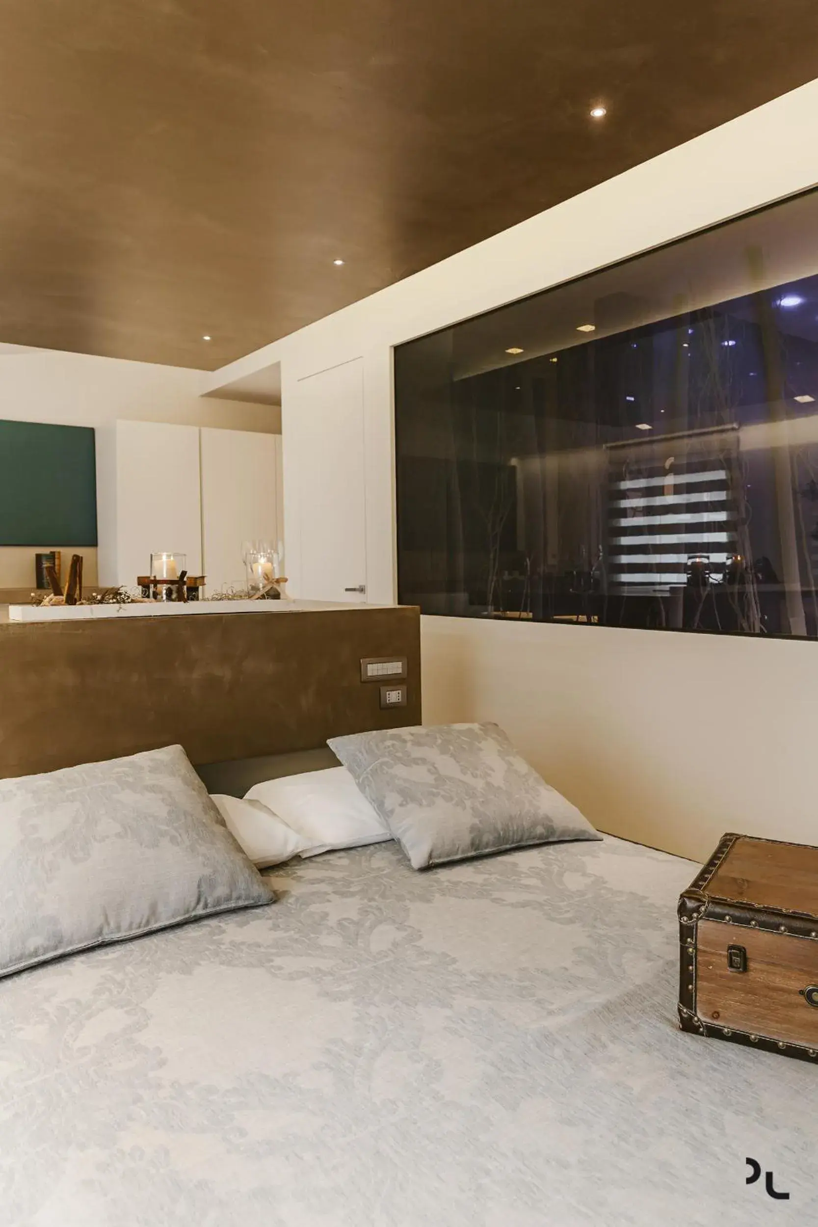 Bed in La Residenza del Monaco bianco Bed in La Residenza del Monaco bianco