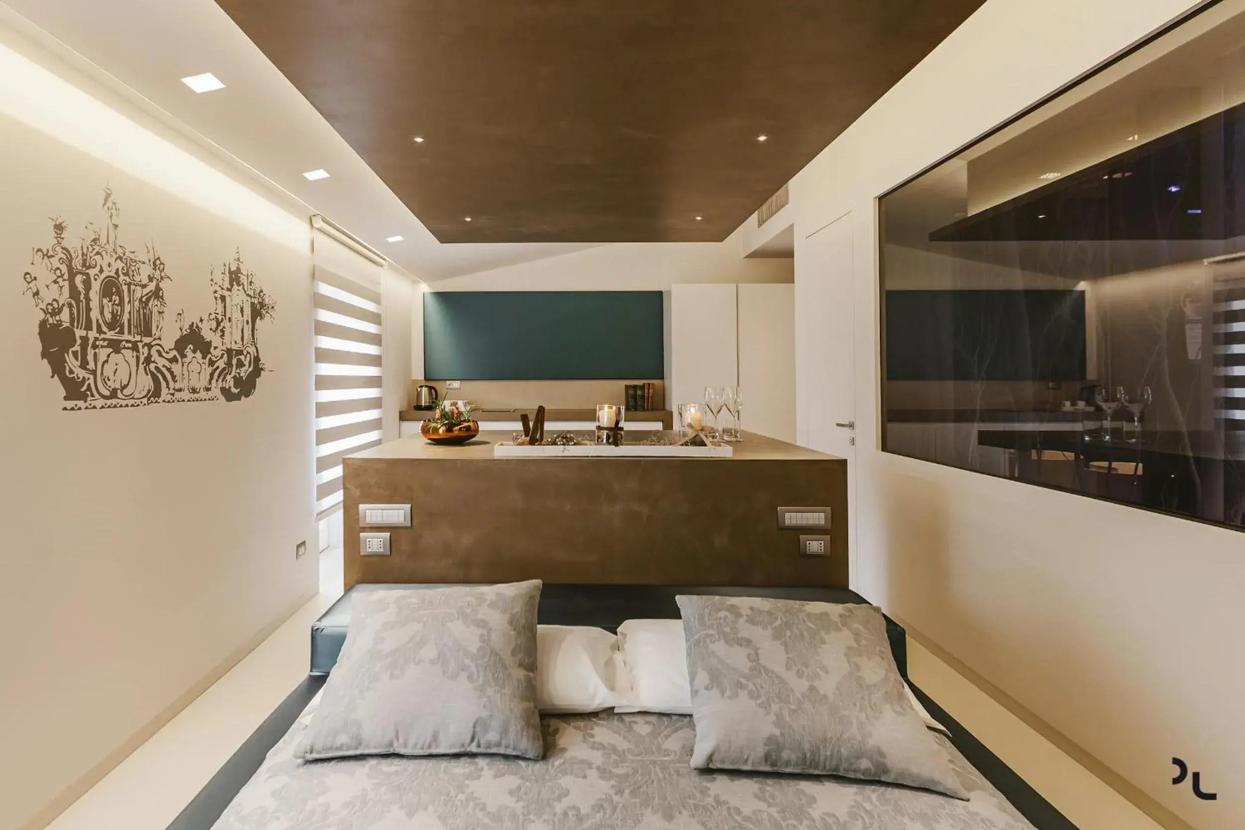 Bed in La Residenza del Monaco bianco Bed in La Residenza del Monaco bianco