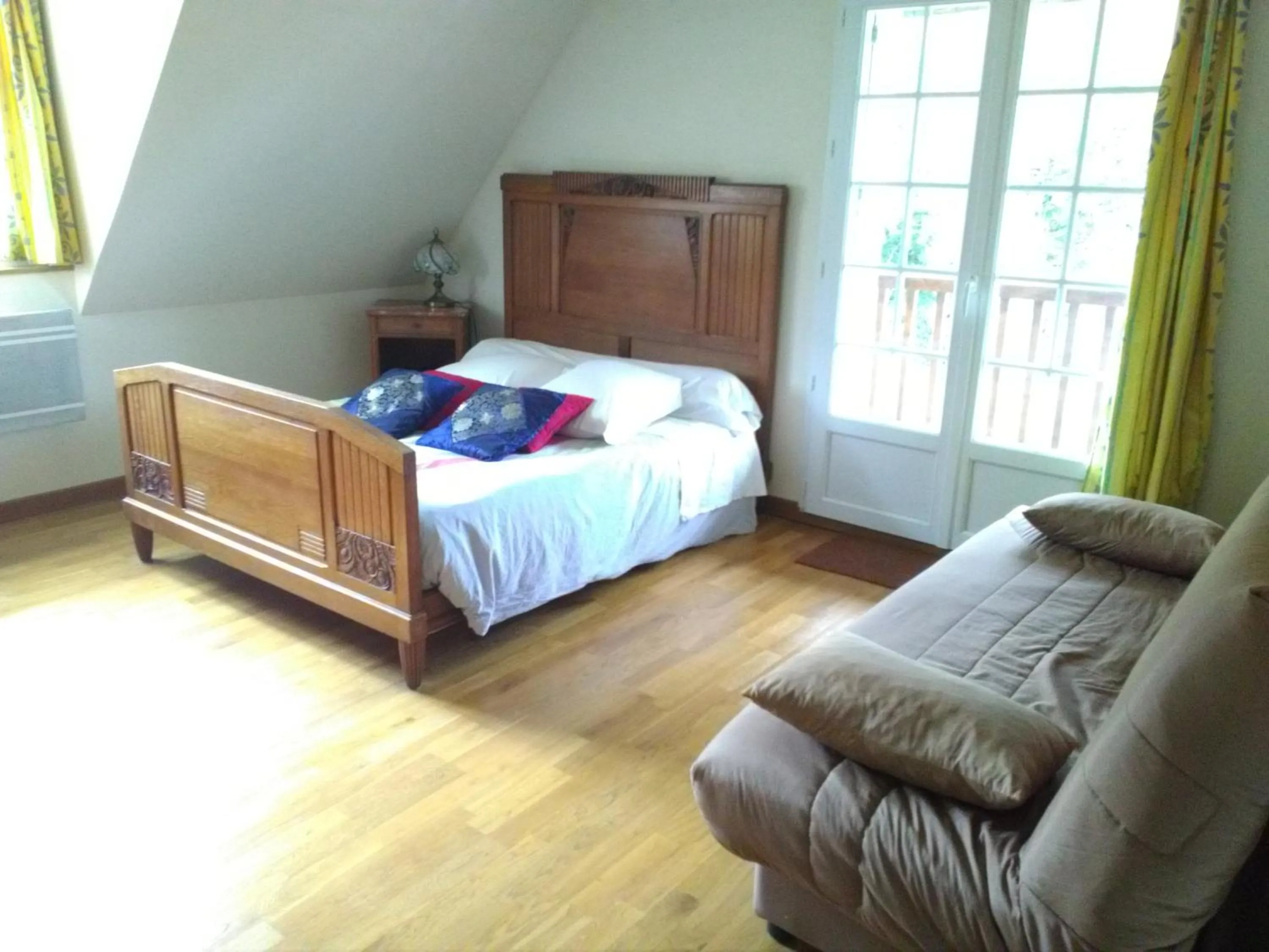 Bedroom in bnb chambres normandie