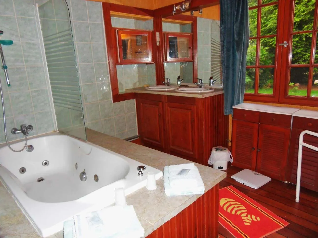 Bathroom in bnb chambres normandie
