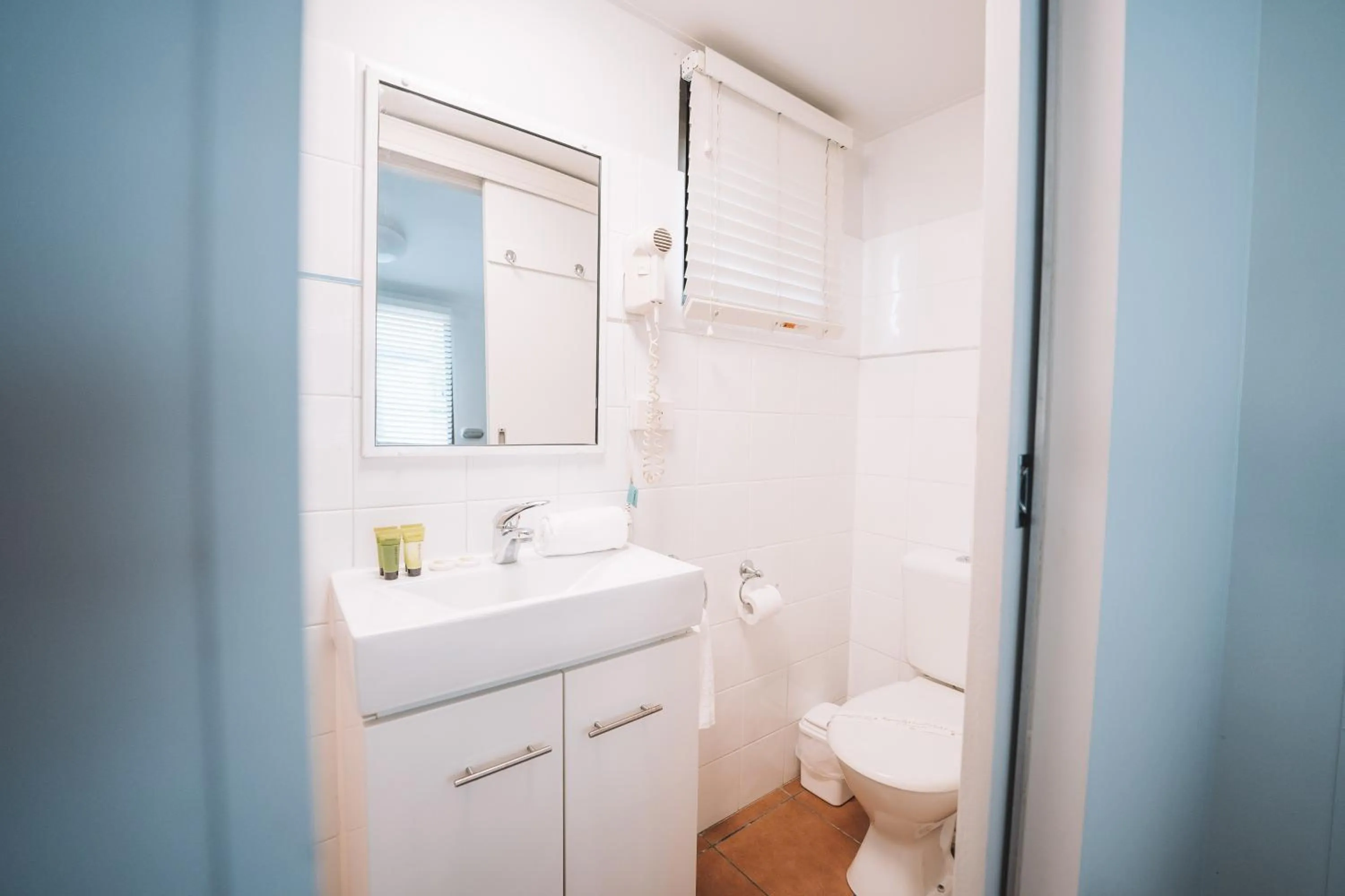 Bathroom in BIG4 Rainbow Beach Holiday Park