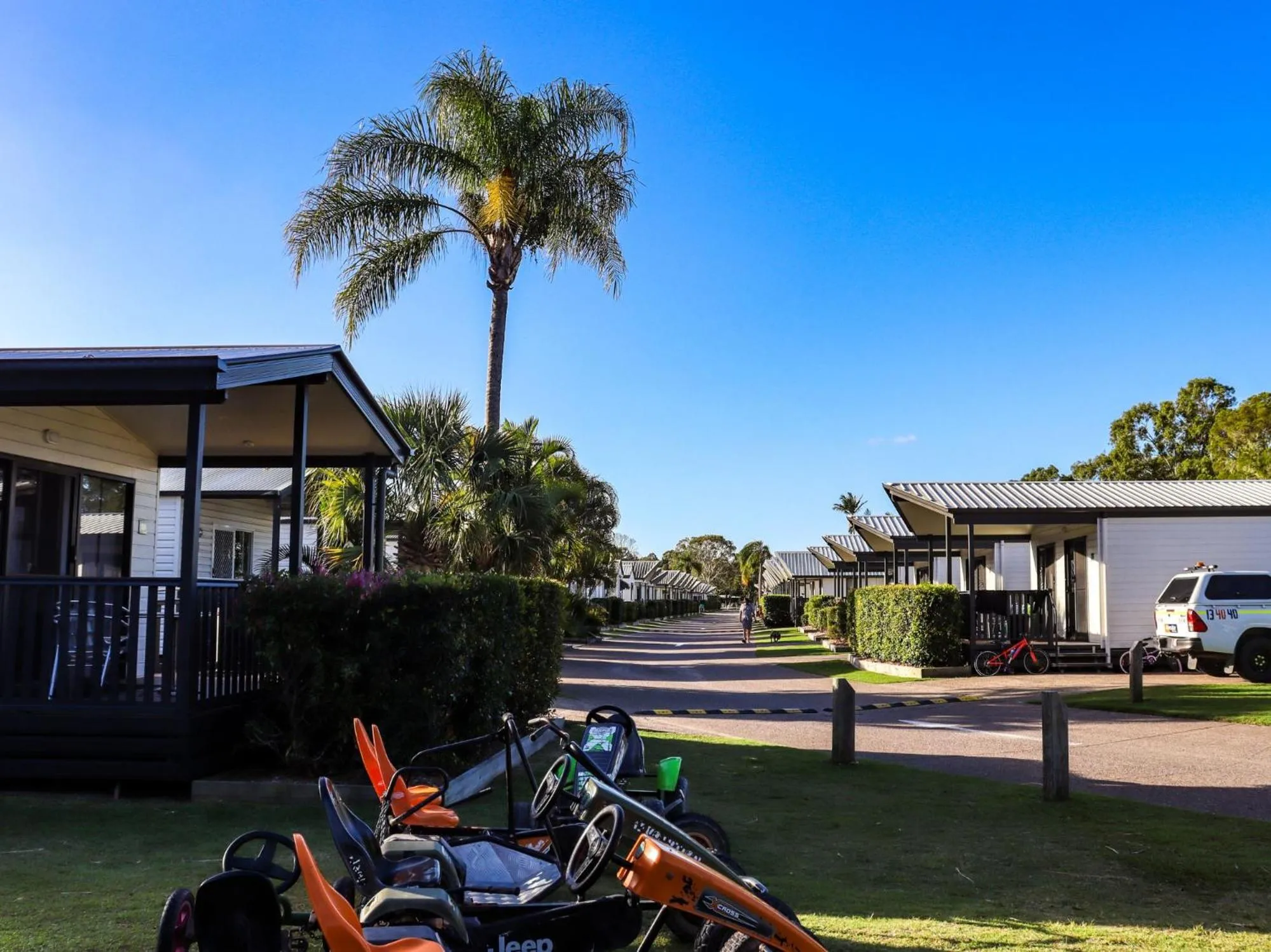 Property building in BIG4 Rainbow Beach Holiday Park