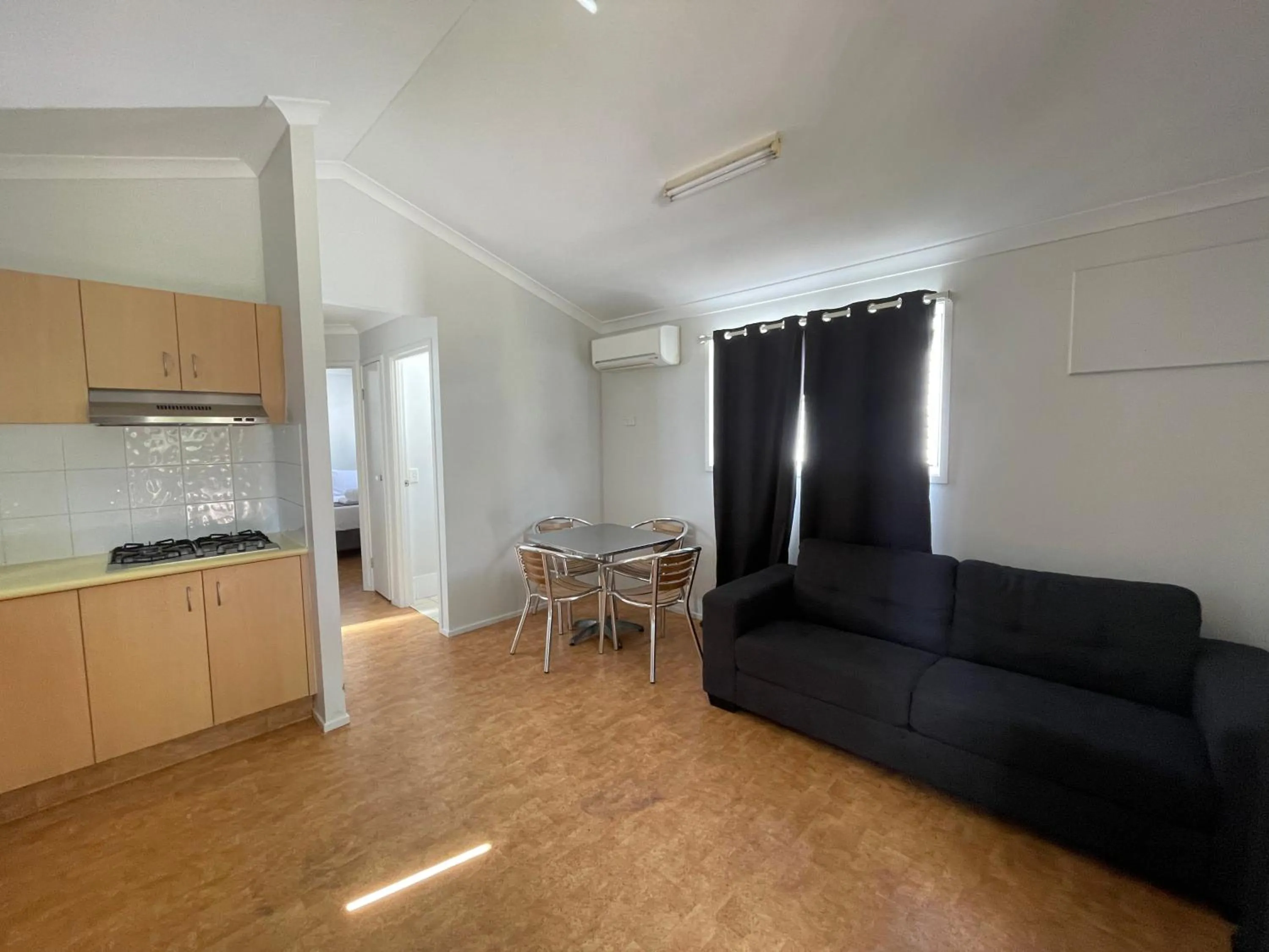 Living room in BIG4 Rainbow Beach Holiday Park