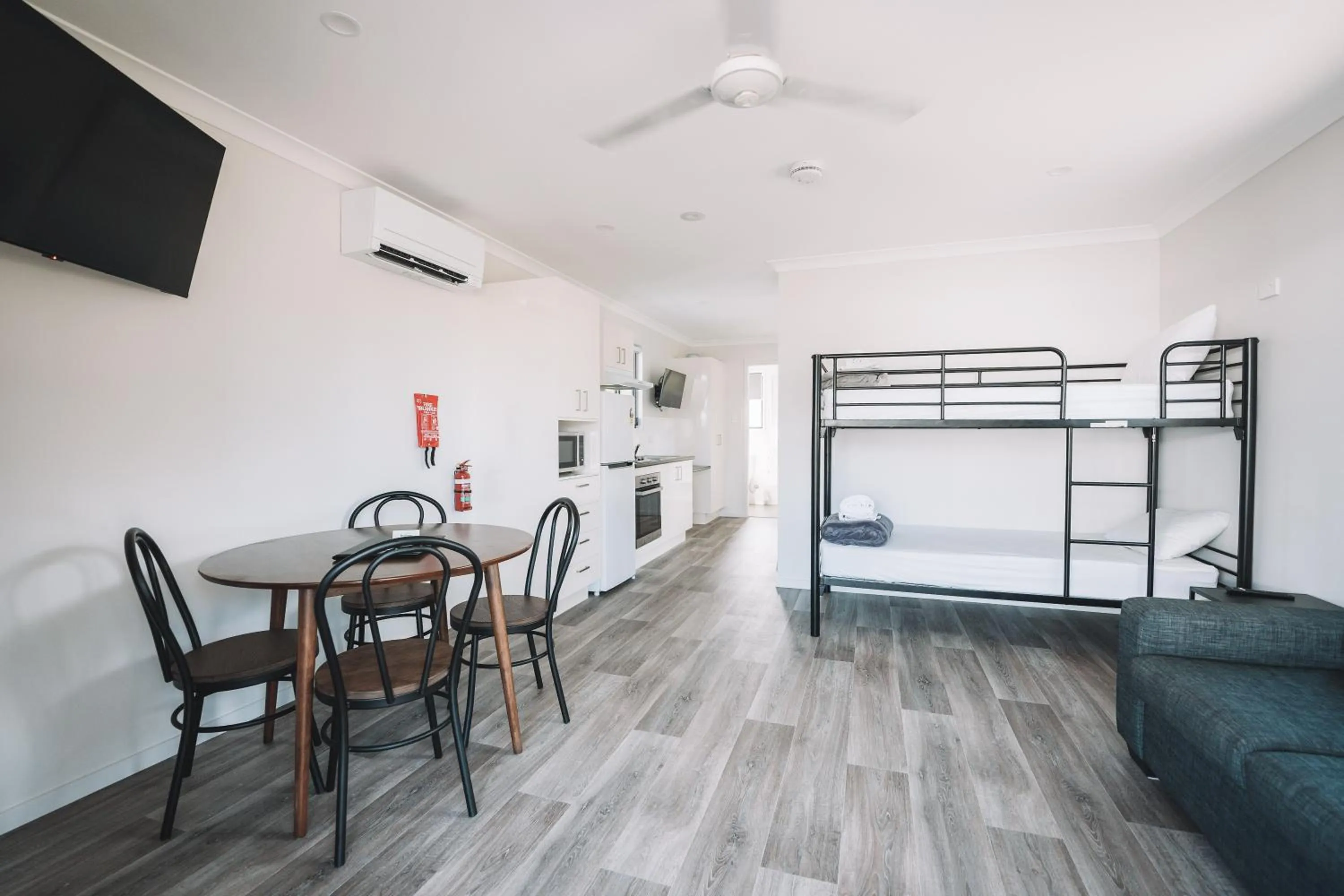 Bed in BIG4 Rainbow Beach Holiday Park