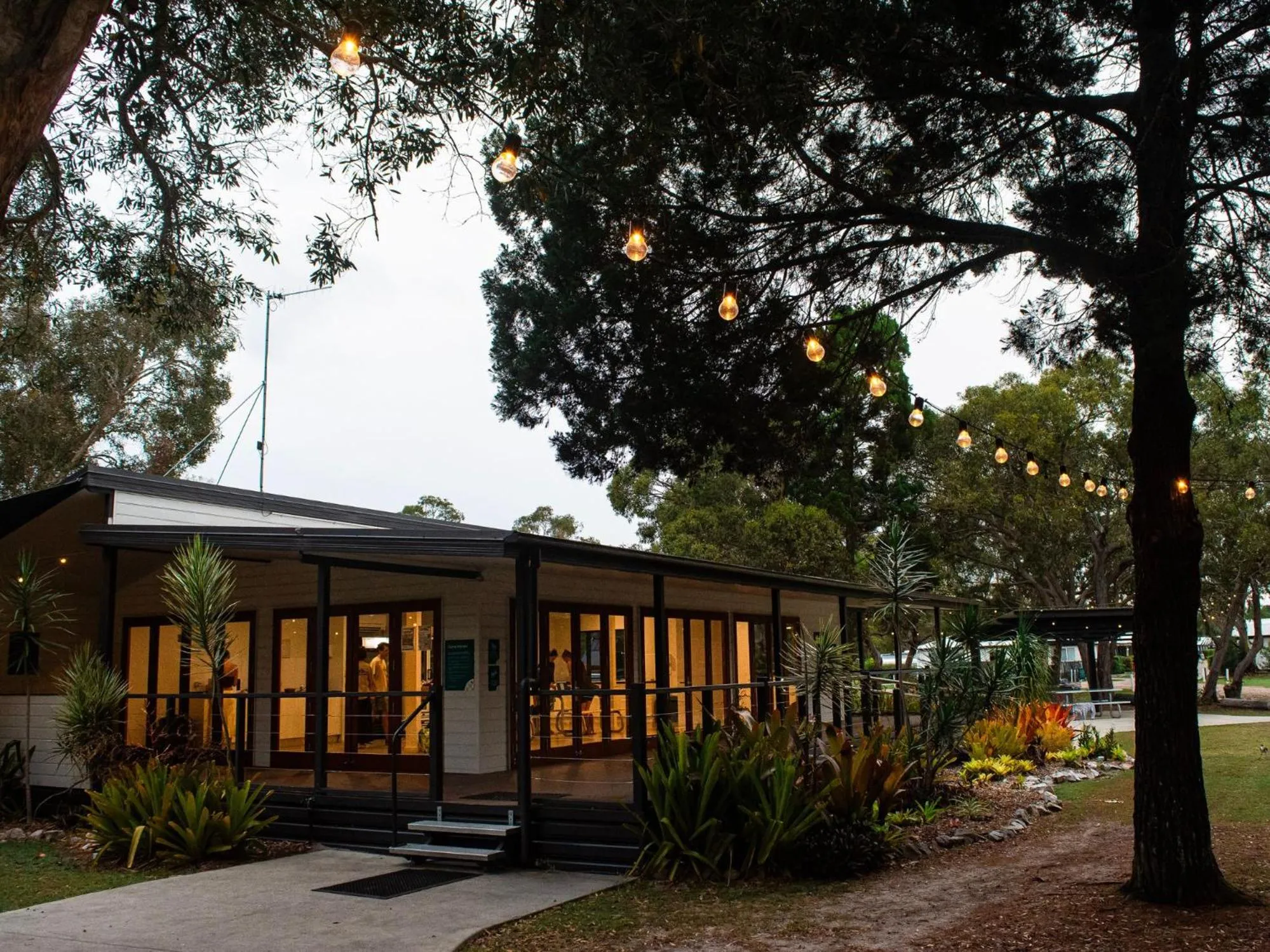 Natural landscape in BIG4 Rainbow Beach Holiday Park