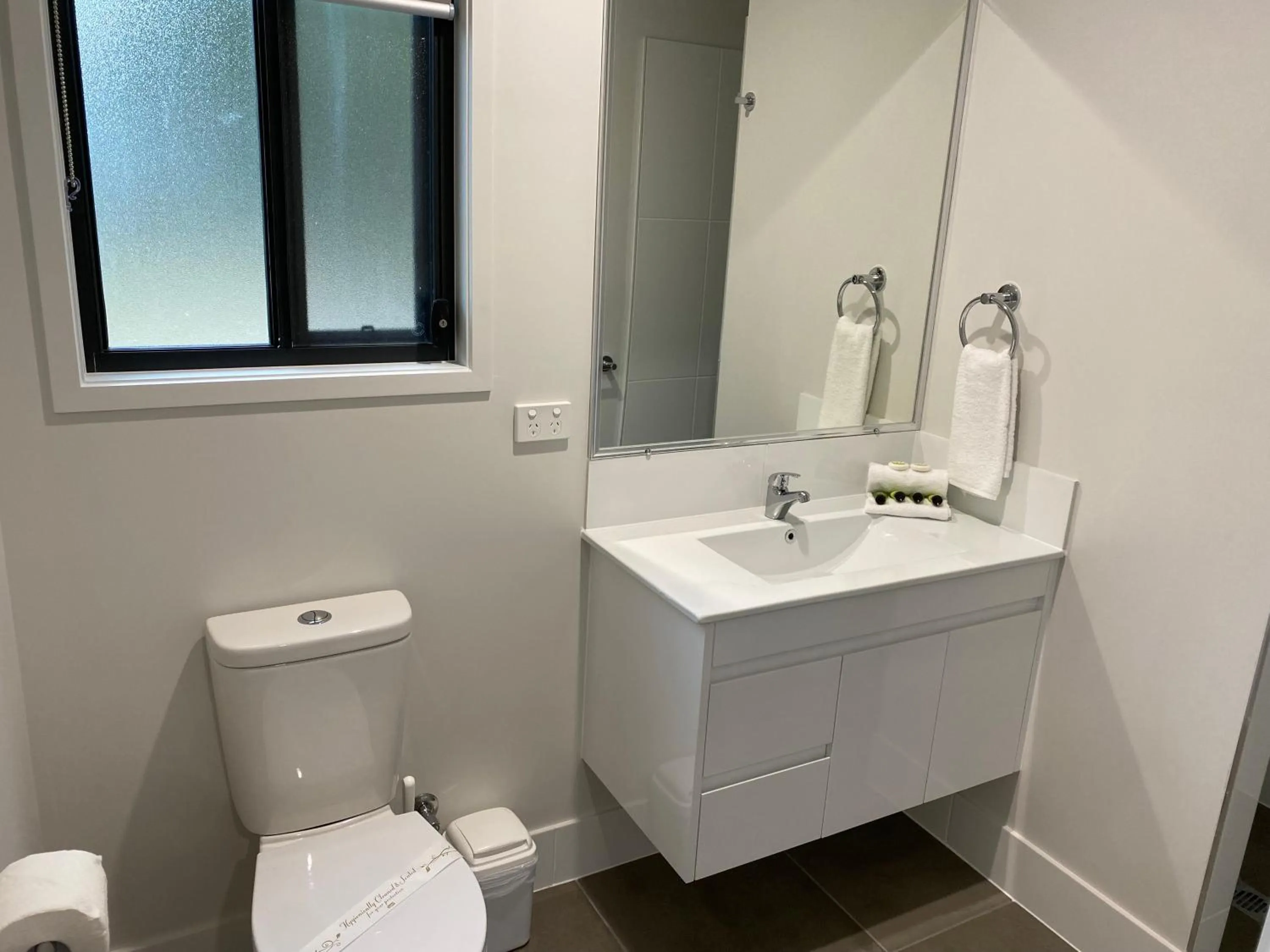 Bathroom in BIG4 Rainbow Beach Holiday Park