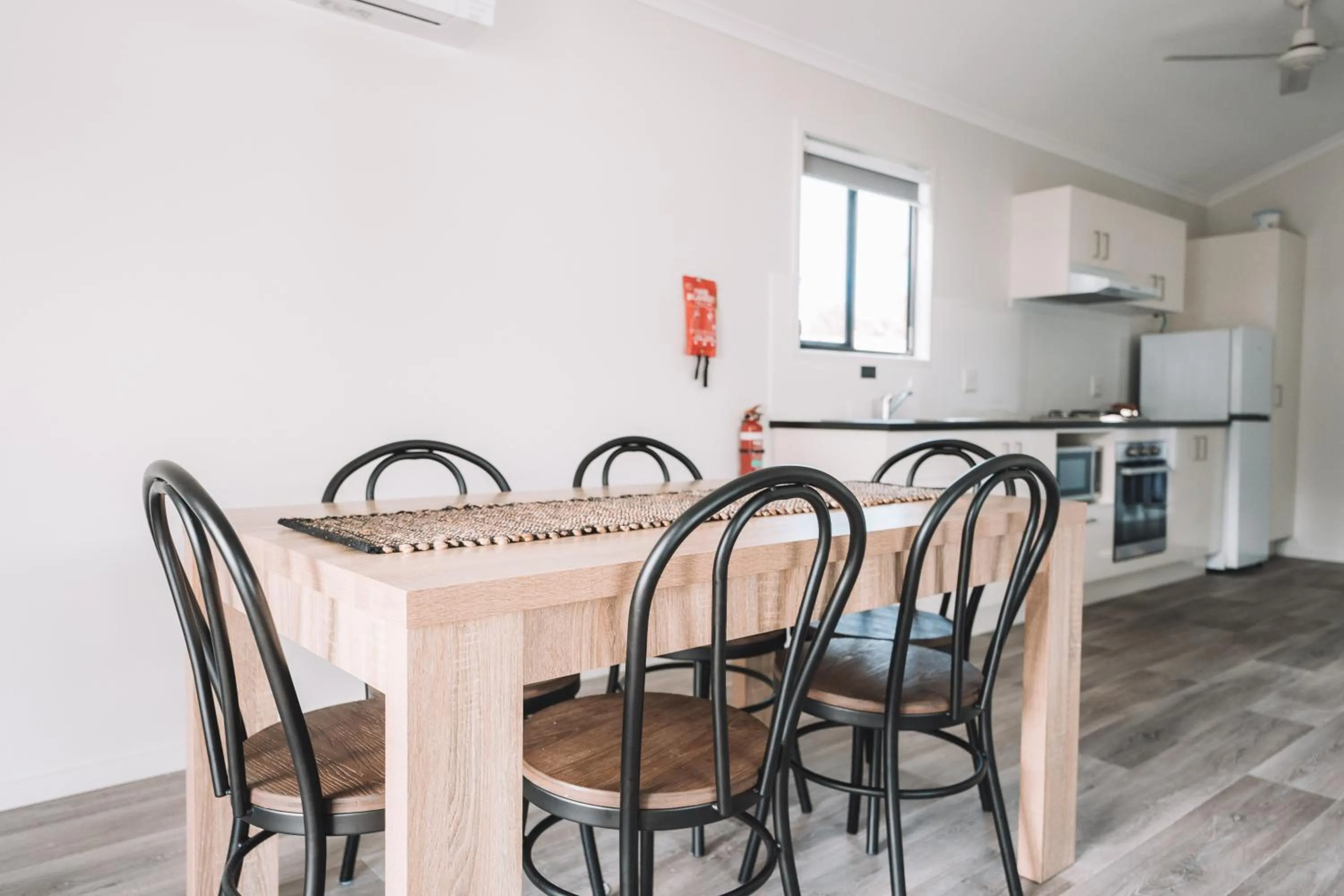 Dining area in BIG4 Rainbow Beach Holiday Park