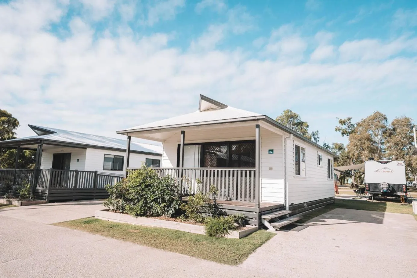 Property building in BIG4 Rainbow Beach Holiday Park