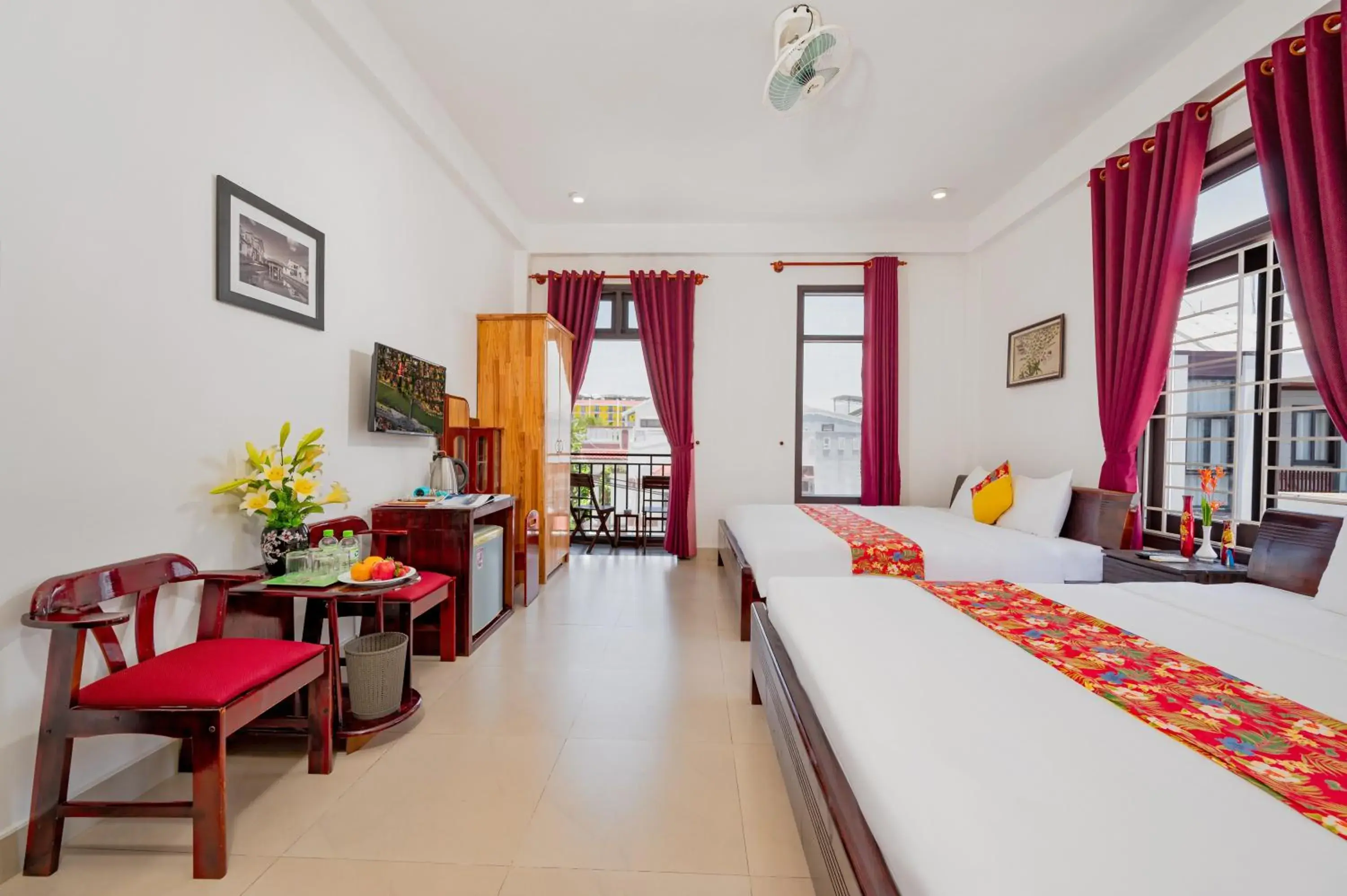 Photo of the whole room, Bed in Quynh Chau Homestay Hội An Photo of the whole room, Bed in Quynh Chau Homestay Hội An