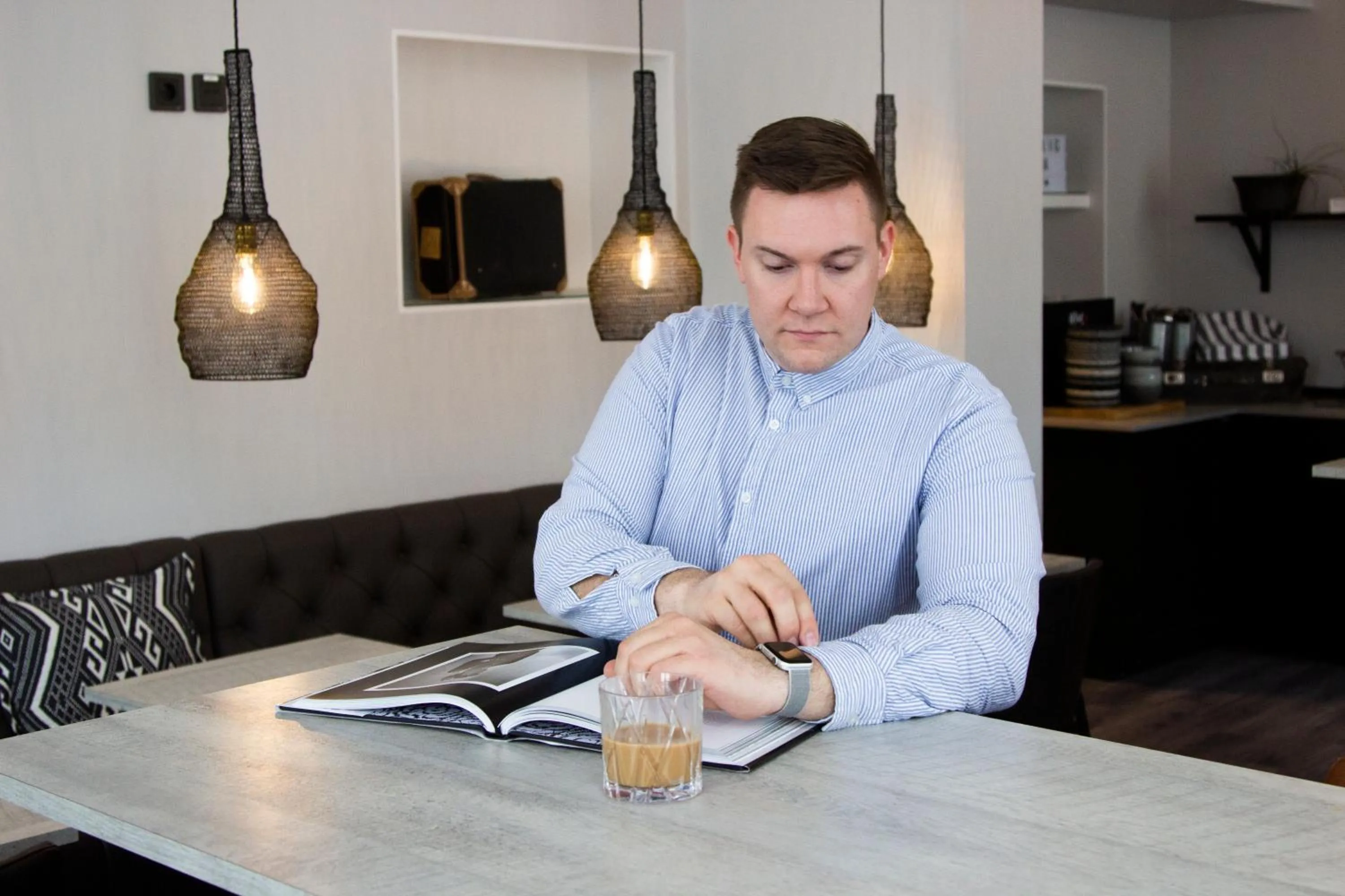 People in Livin Station Hotel