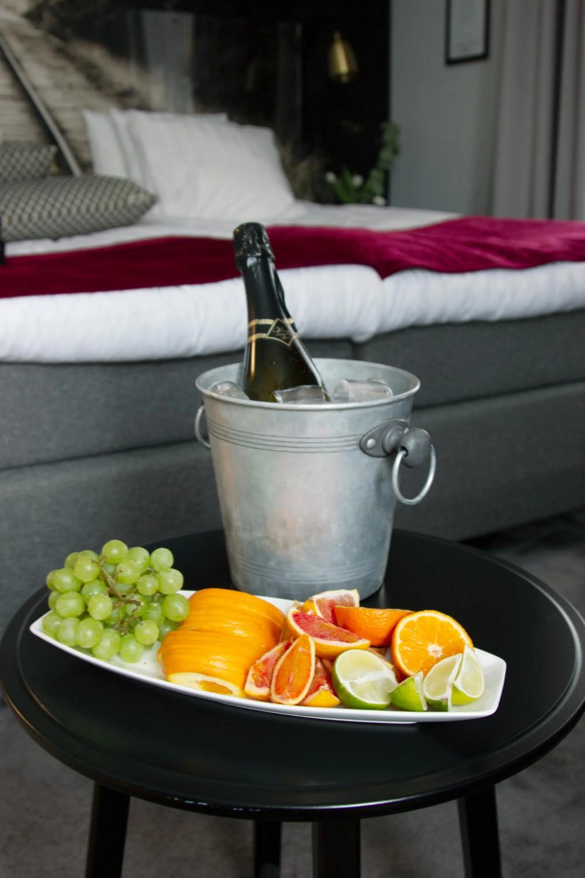 Bed in Livin Station Hotel