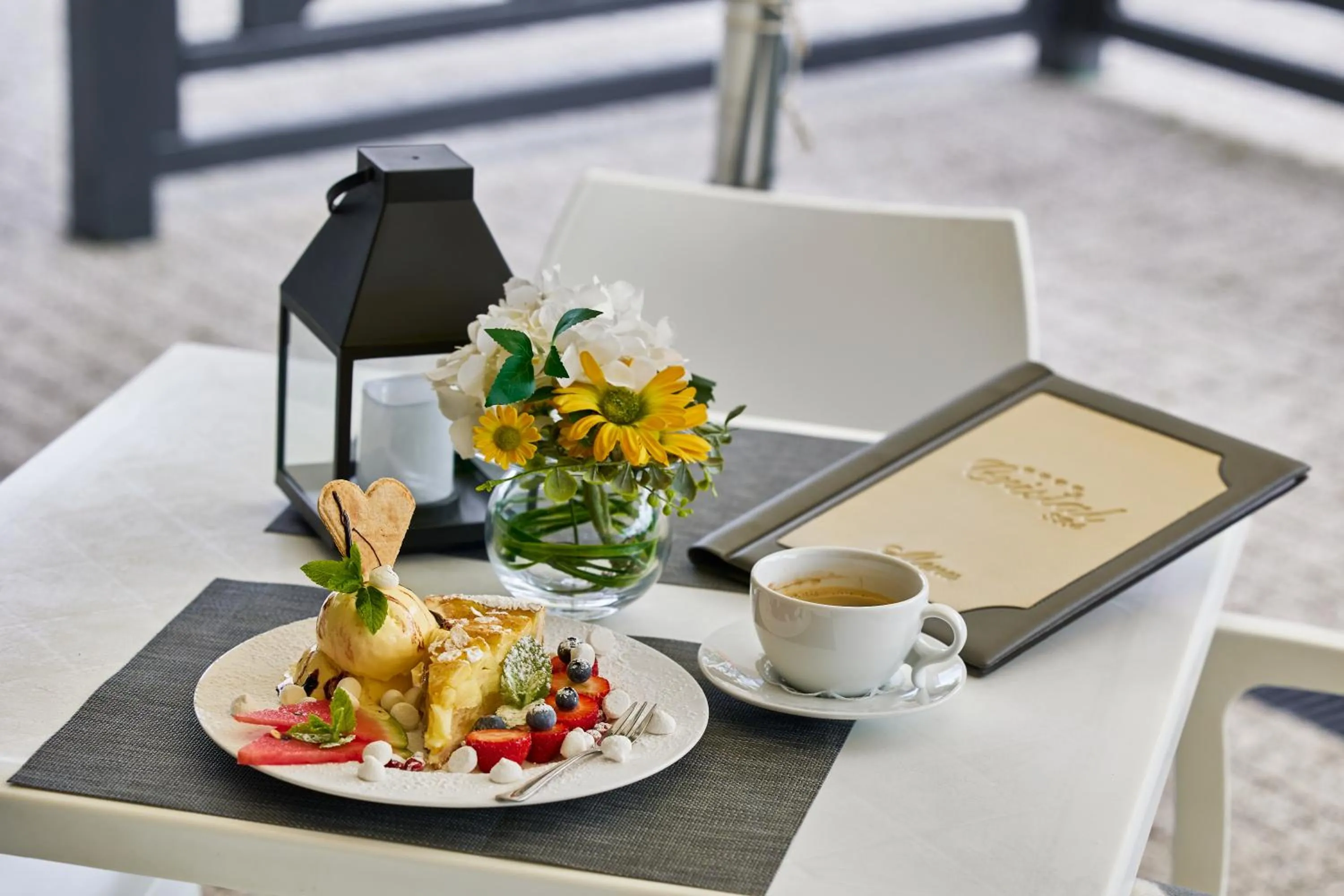 Food and drinks in Cristal SPA