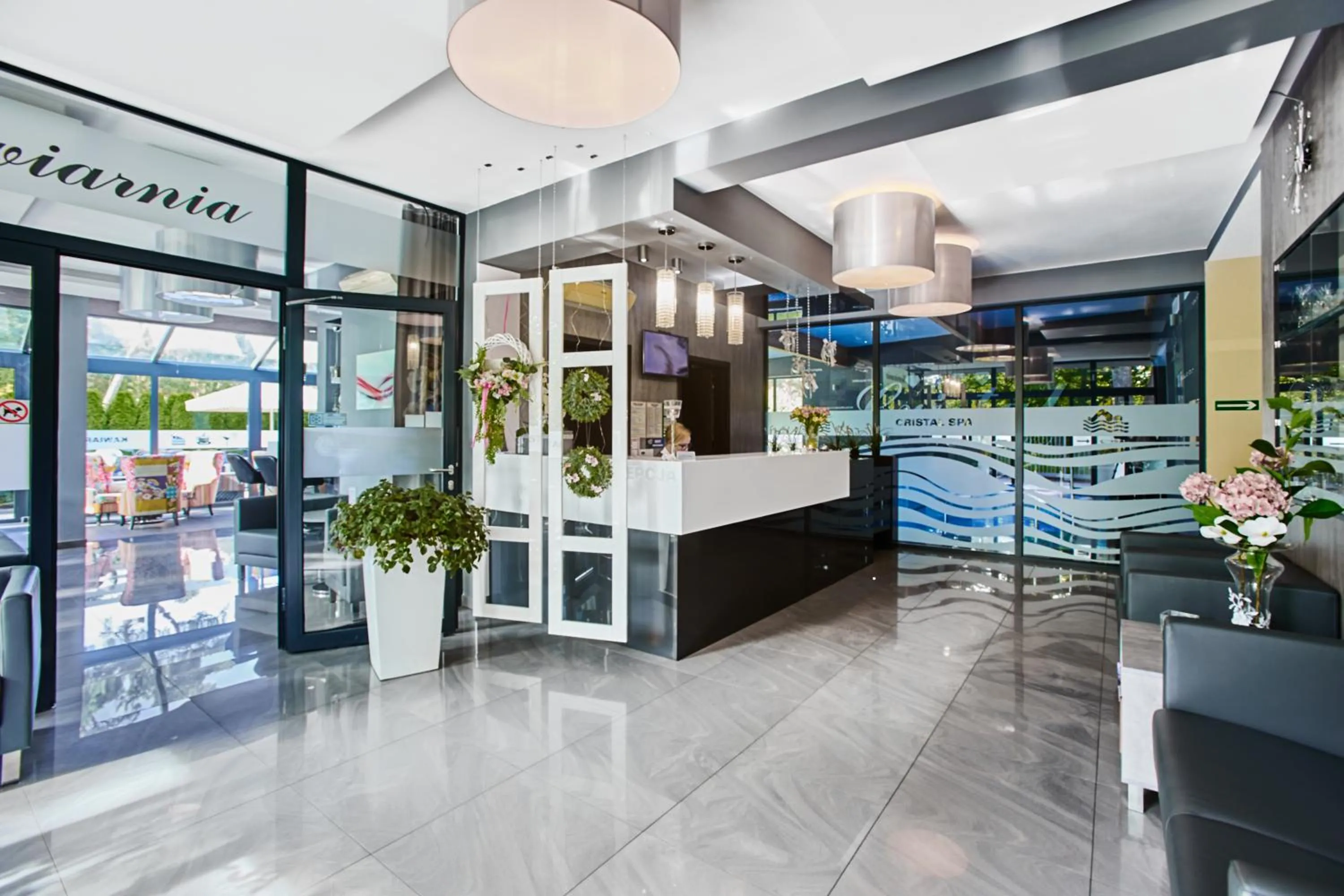 Lobby or reception in Cristal SPA