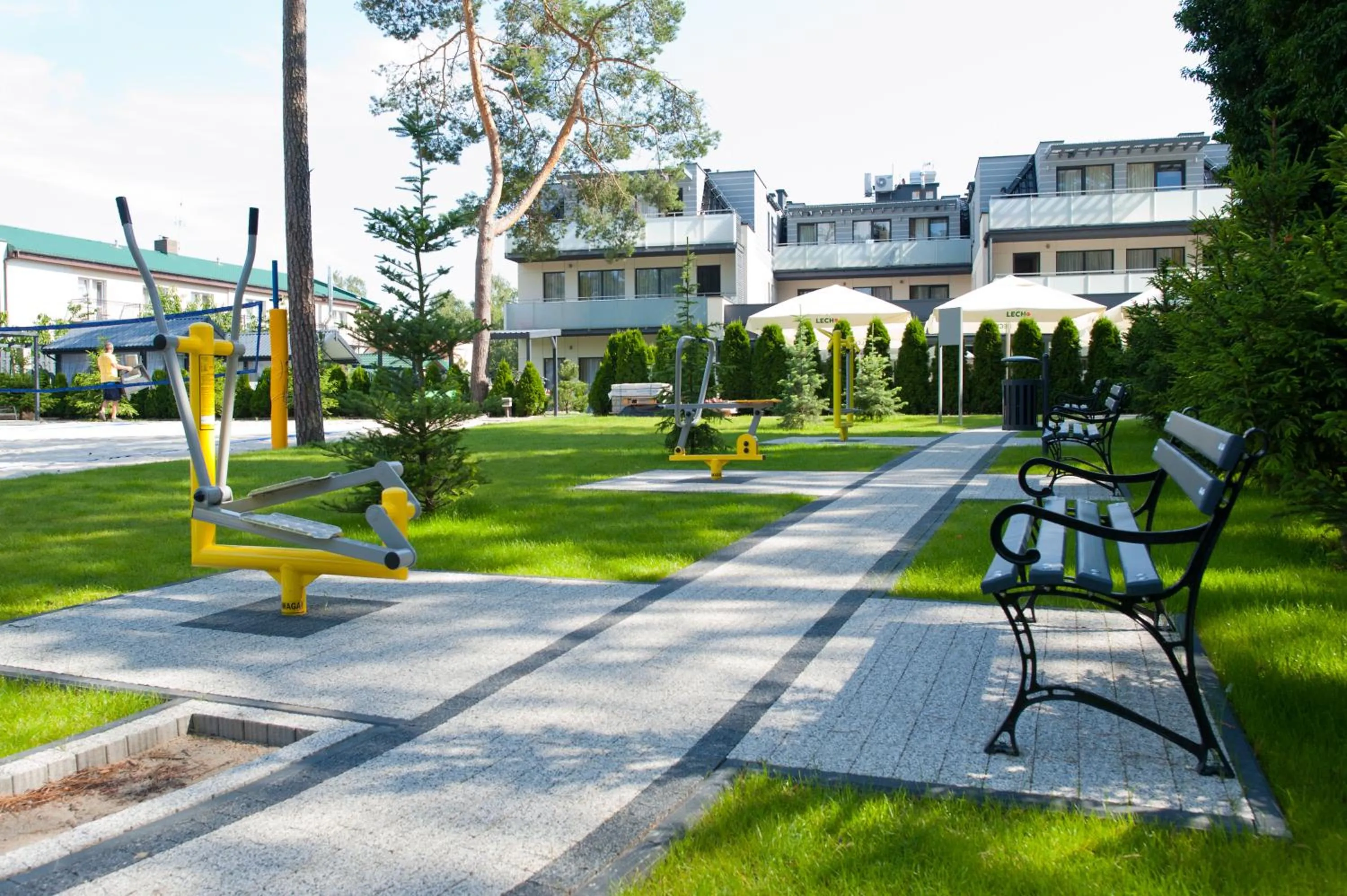 Garden view in Cristal SPA