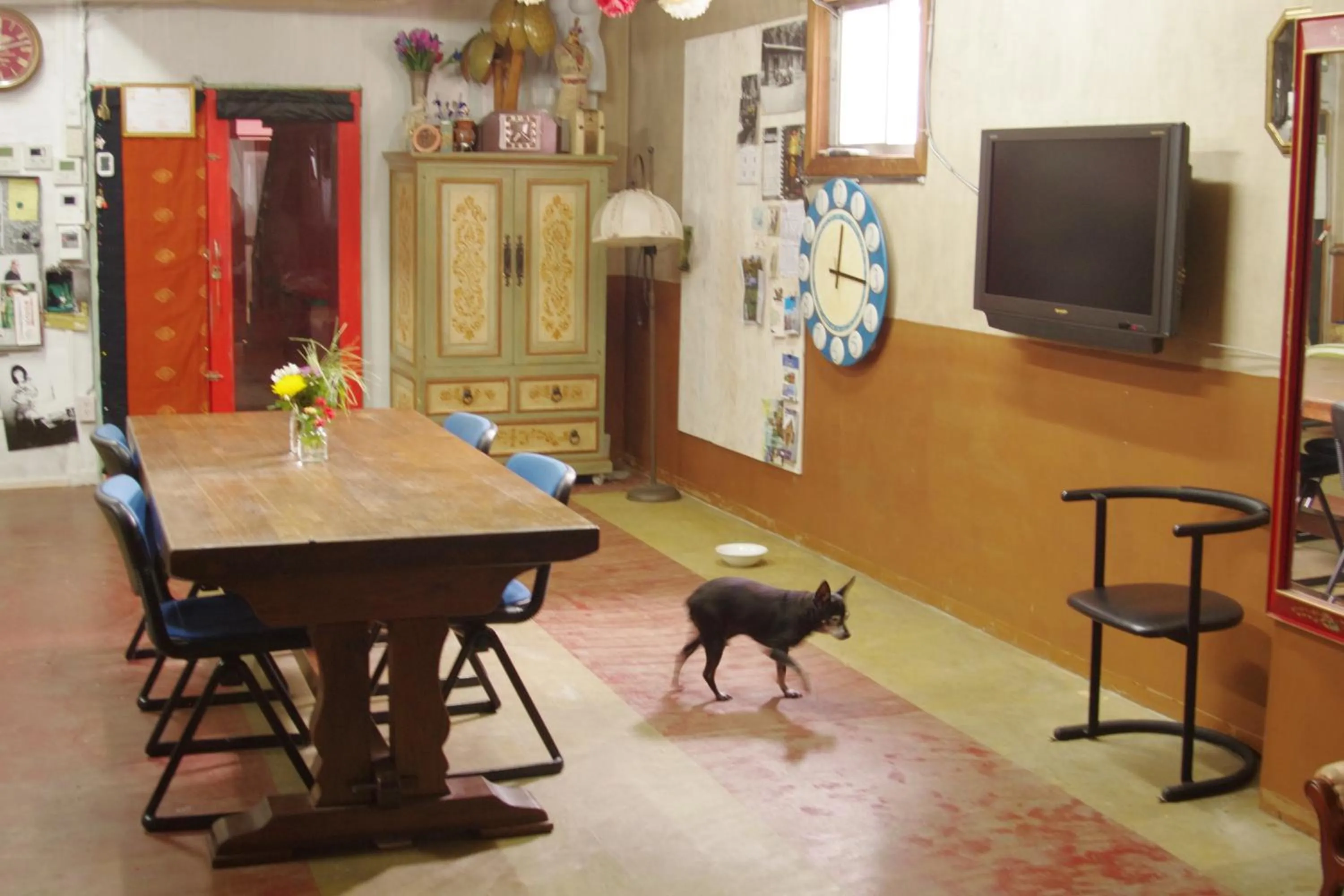 Dining area in Kichinan