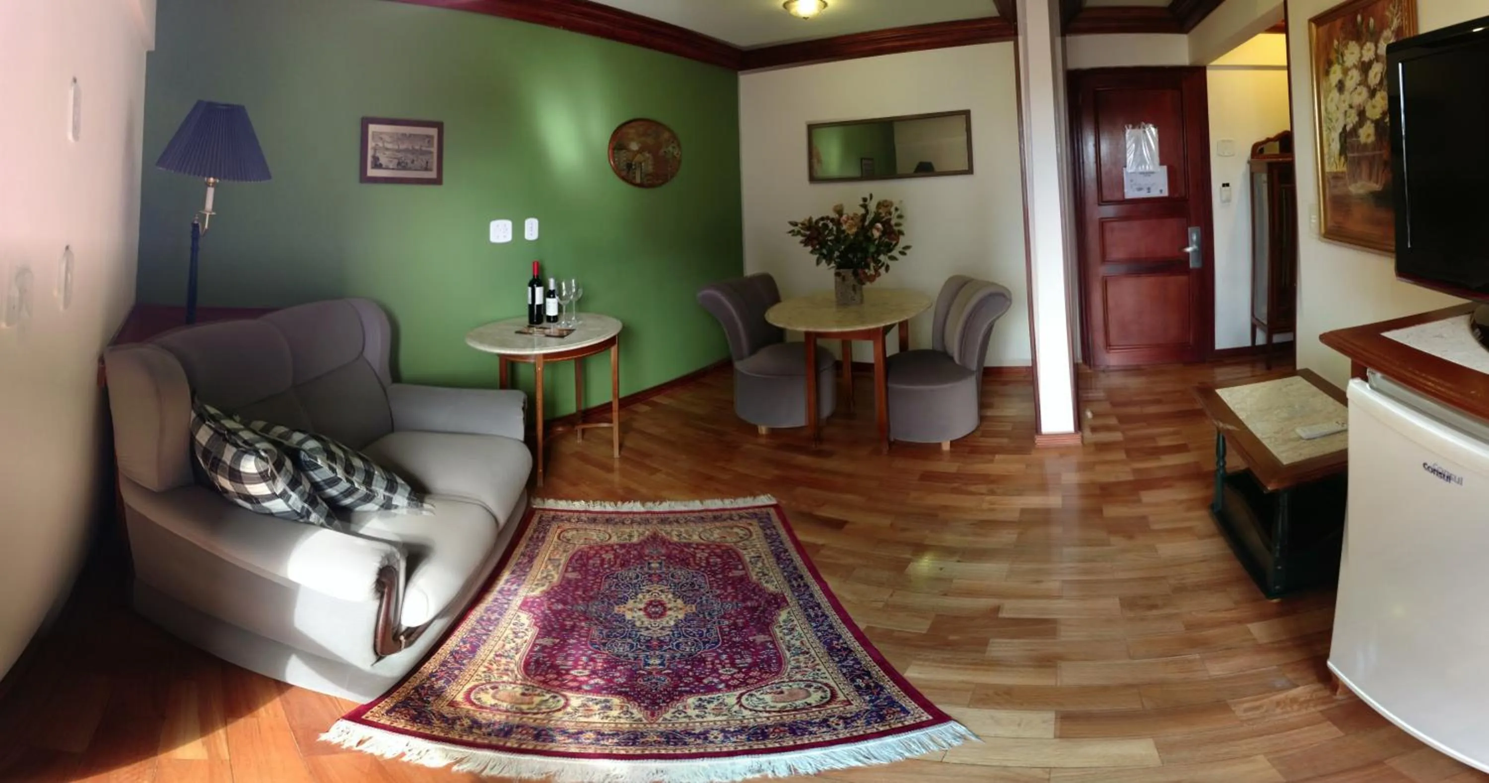 Living room in Hotel Lang Palace - Fica no Centro da Cidade