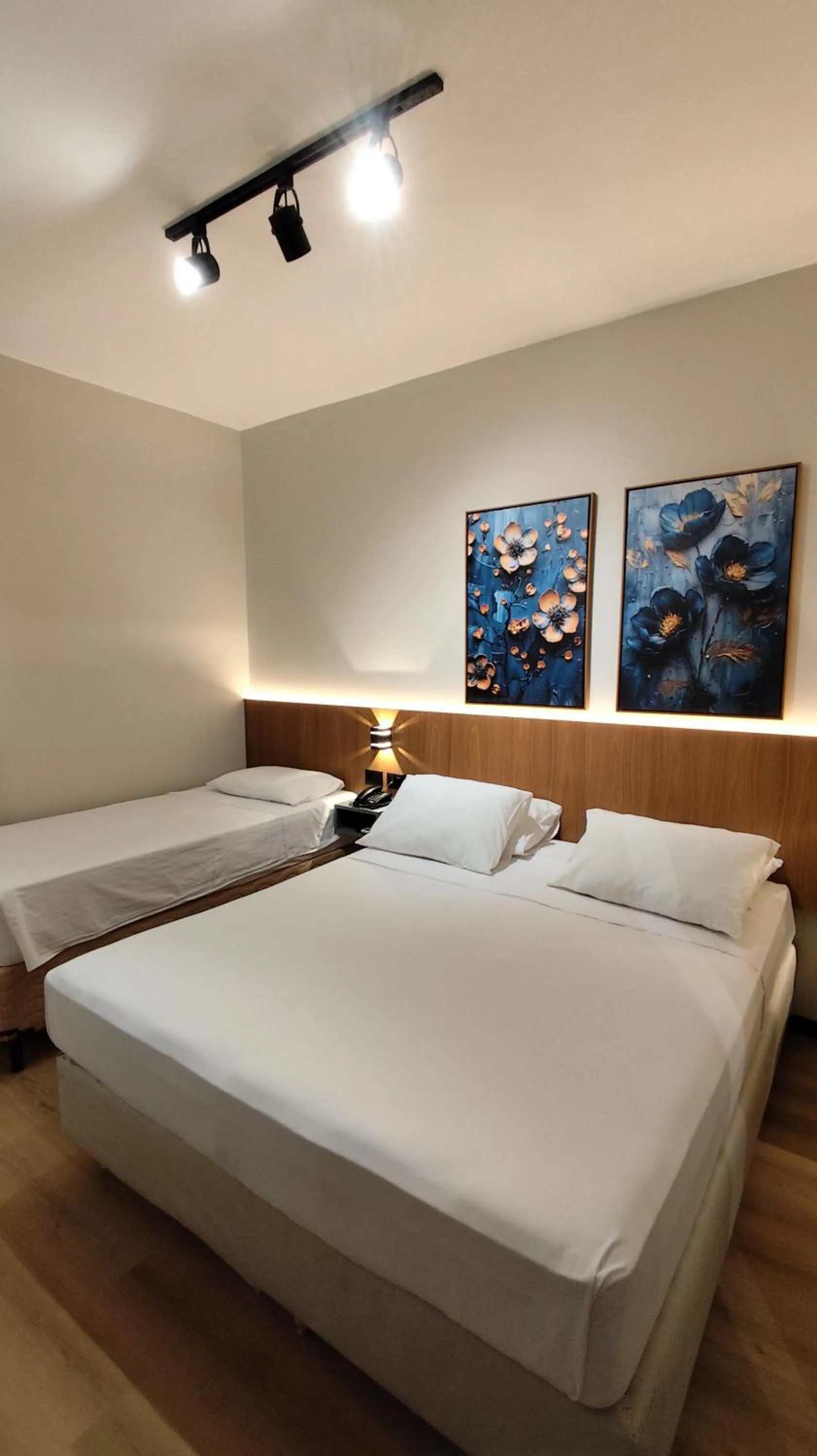 Bed in Slaviero Londrina Flat