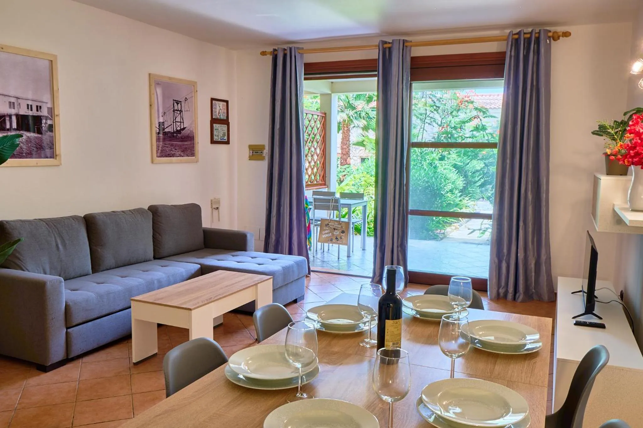 Living room in Porto Antigo Hotel BB