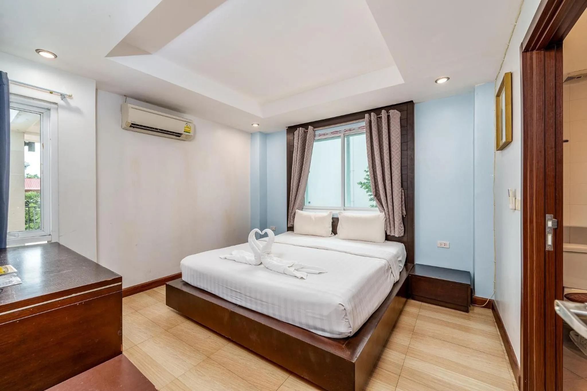 Bedroom, Bed in Villa Navin