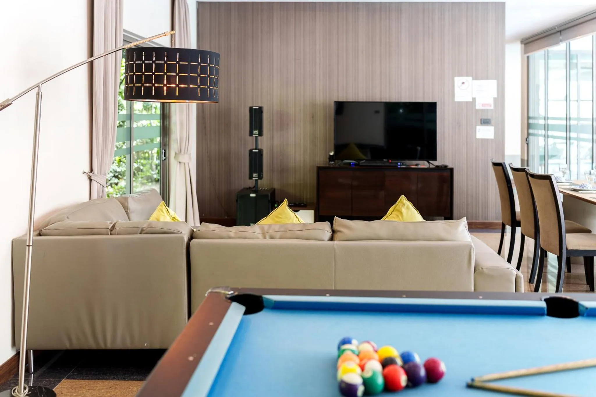 Living room in Villa Navin