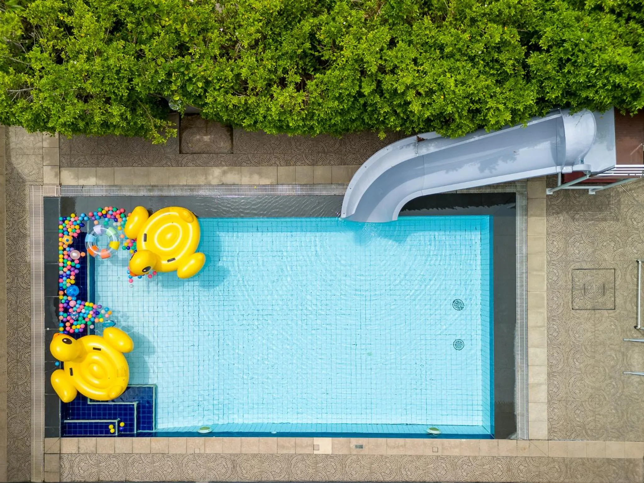 Swimming pool in Villa Navin