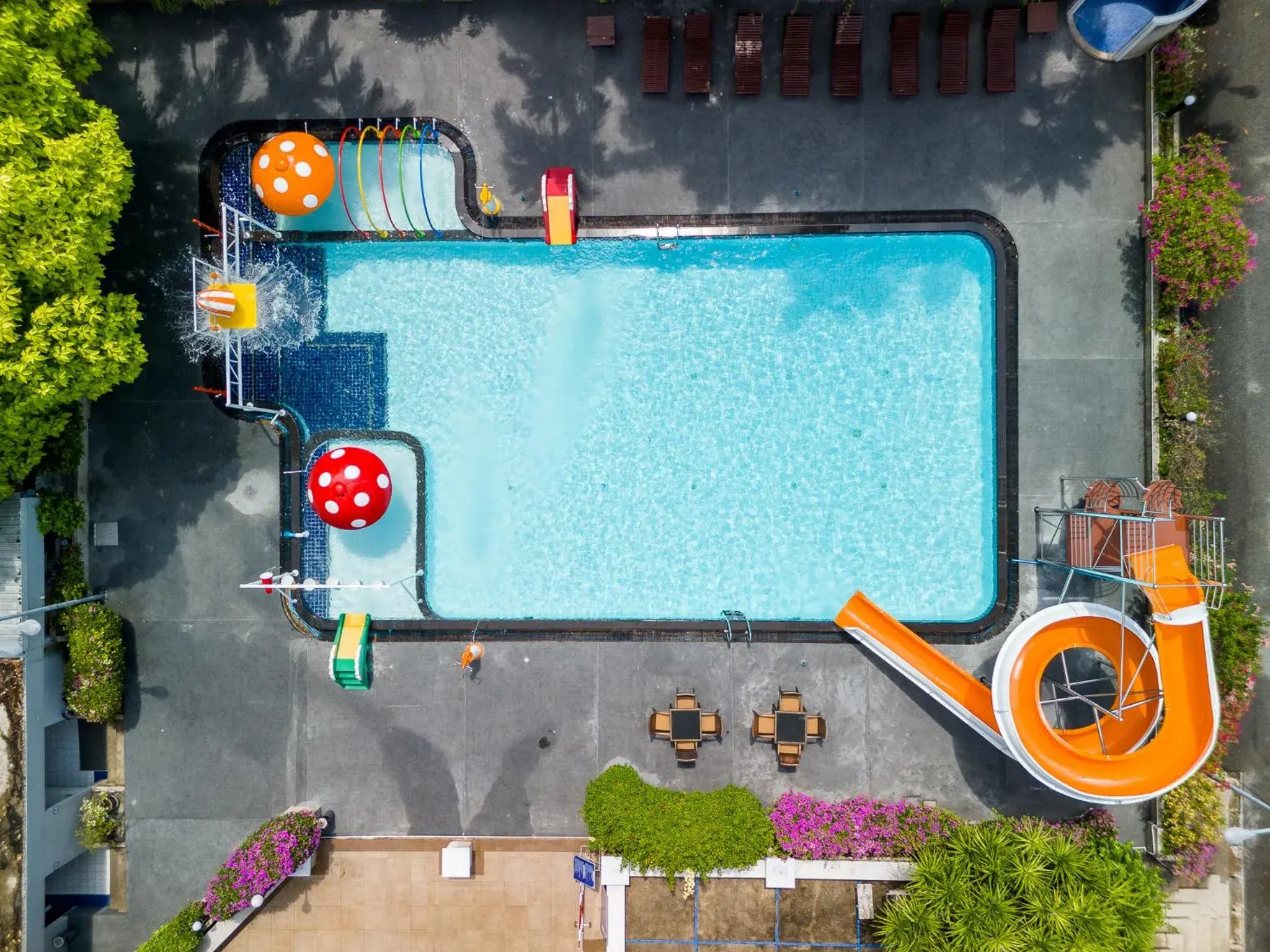 Bird's eye view in Villa Navin Bird's eye view in Villa Navin