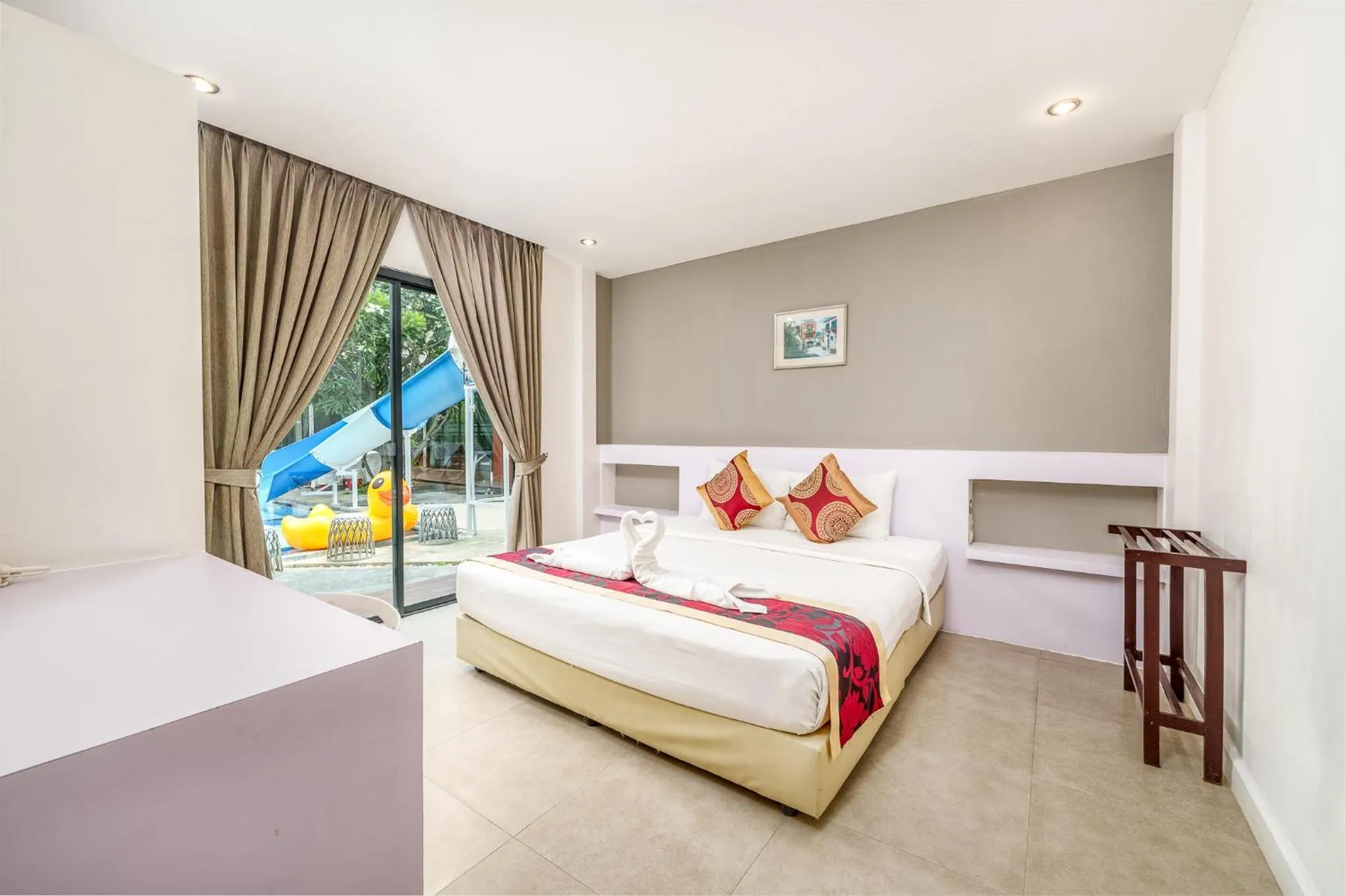 Bedroom, Bed in Villa Navin