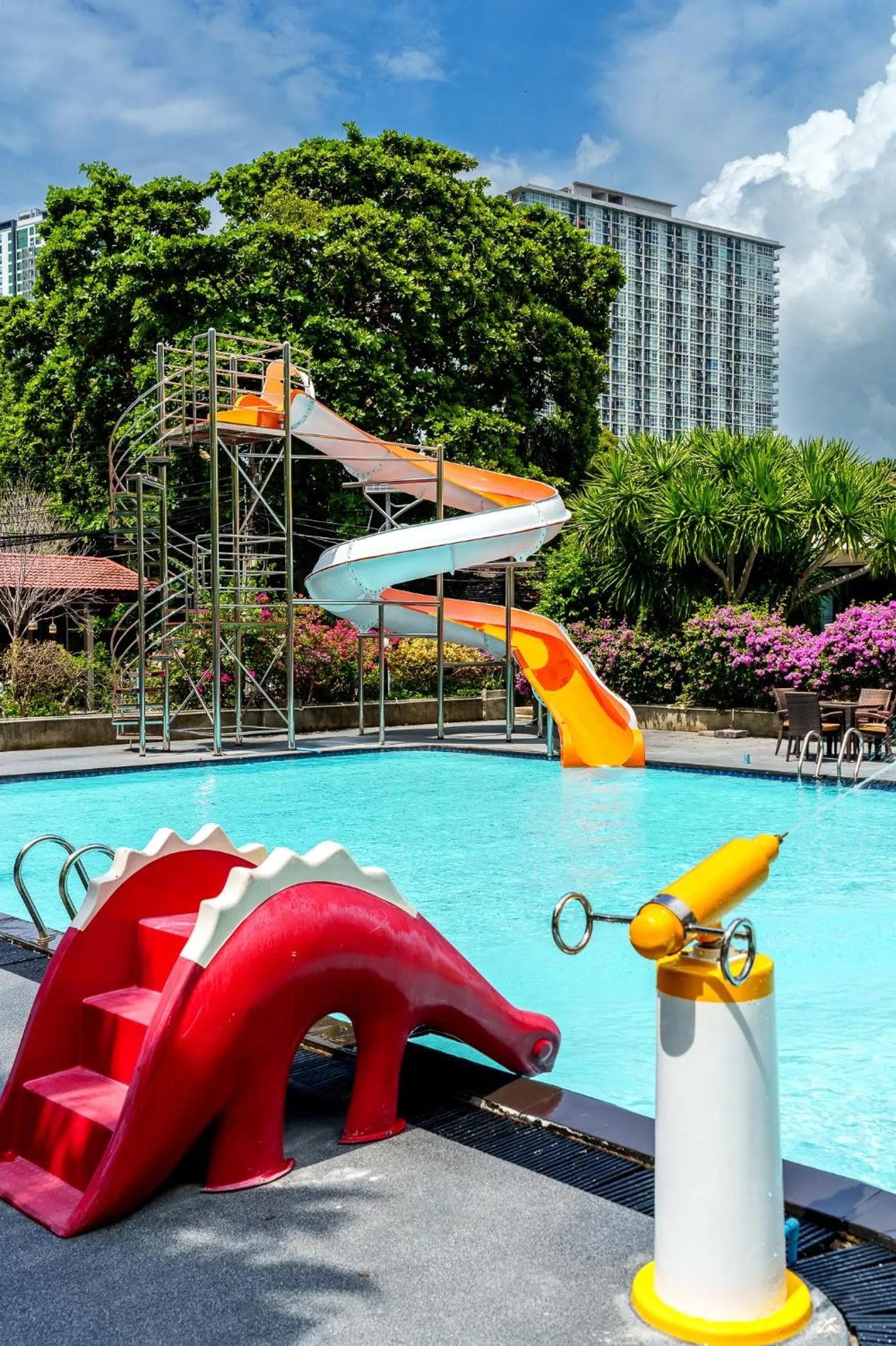 Aqua park in Villa Navin