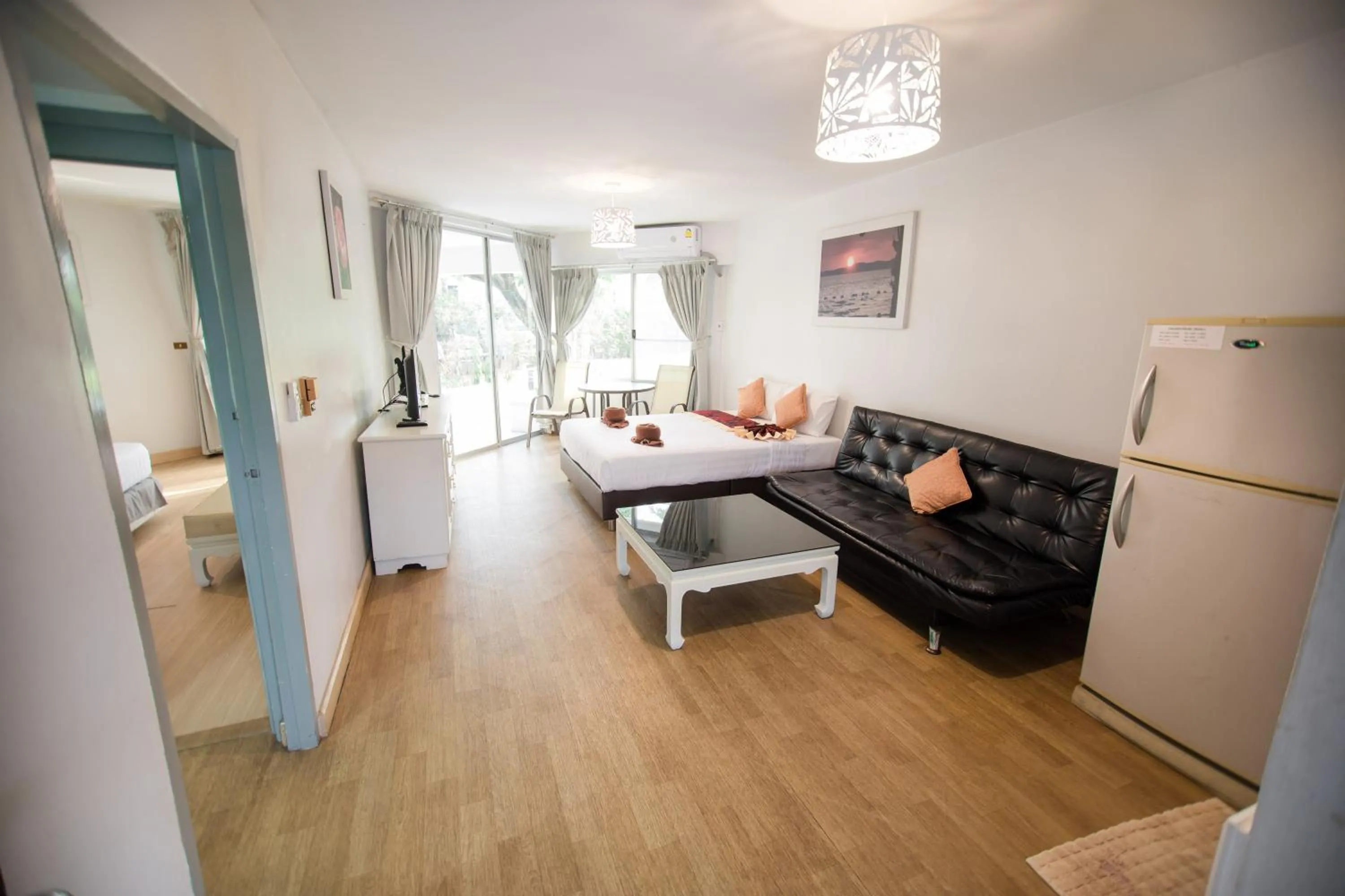 Seating area in Villa Navin