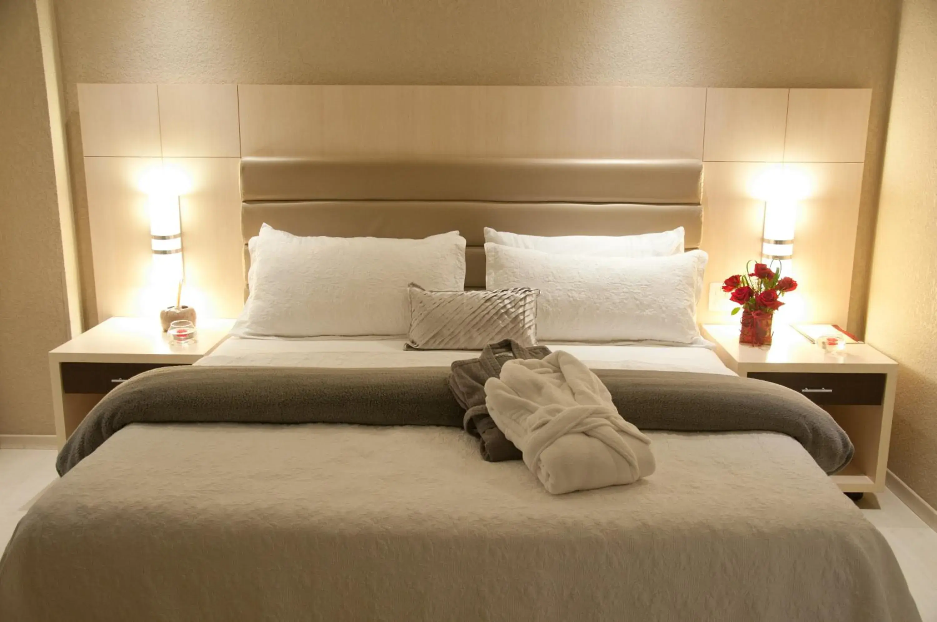 Bed in Hotel Metrópole Maringá Bed in Hotel Metrópole Maringá