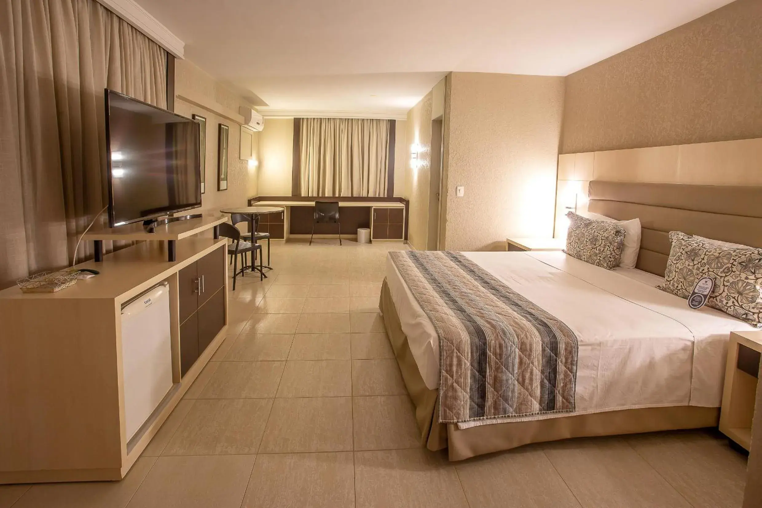 Bed in Hotel Metrópole Maringá Bed in Hotel Metrópole Maringá