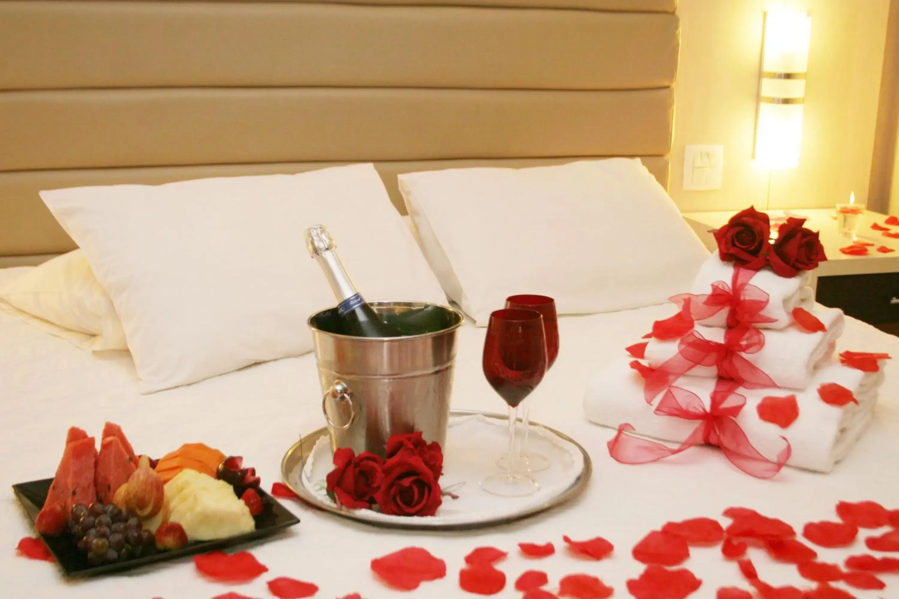 Bed in Hotel Metrópole Maringá Bed in Hotel Metrópole Maringá