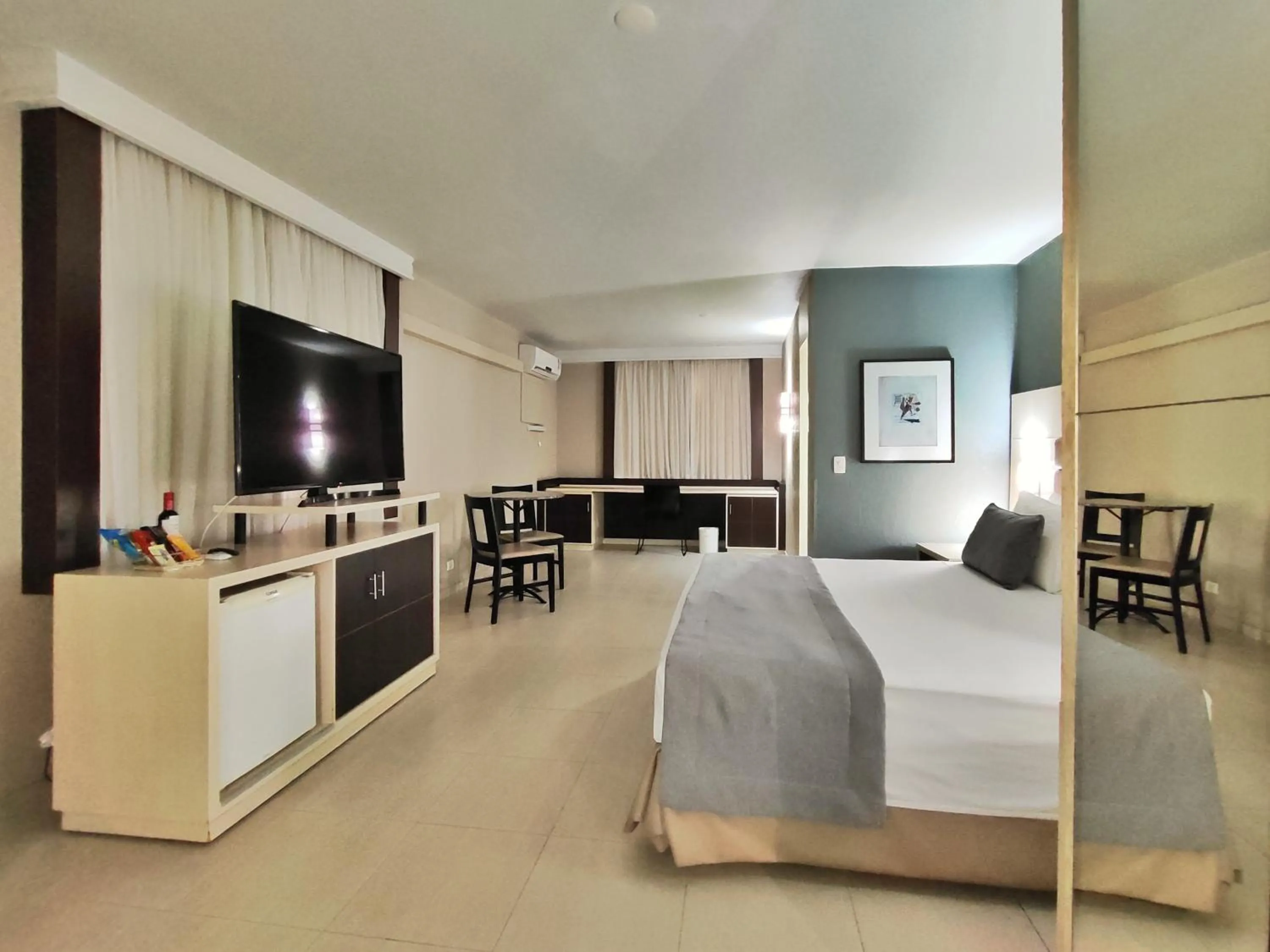 Bed in Hotel Metrópole Maringá