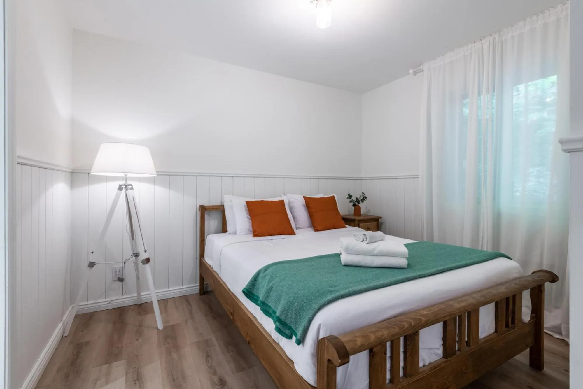 Bed in Chalet Chevreuil Zen