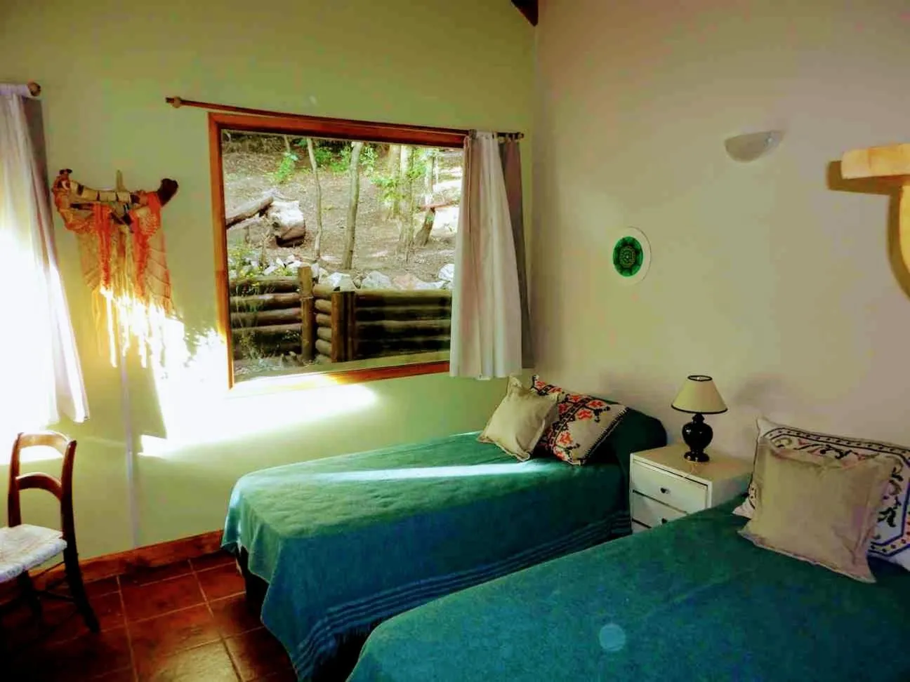 Bed in Cabaña Adolim