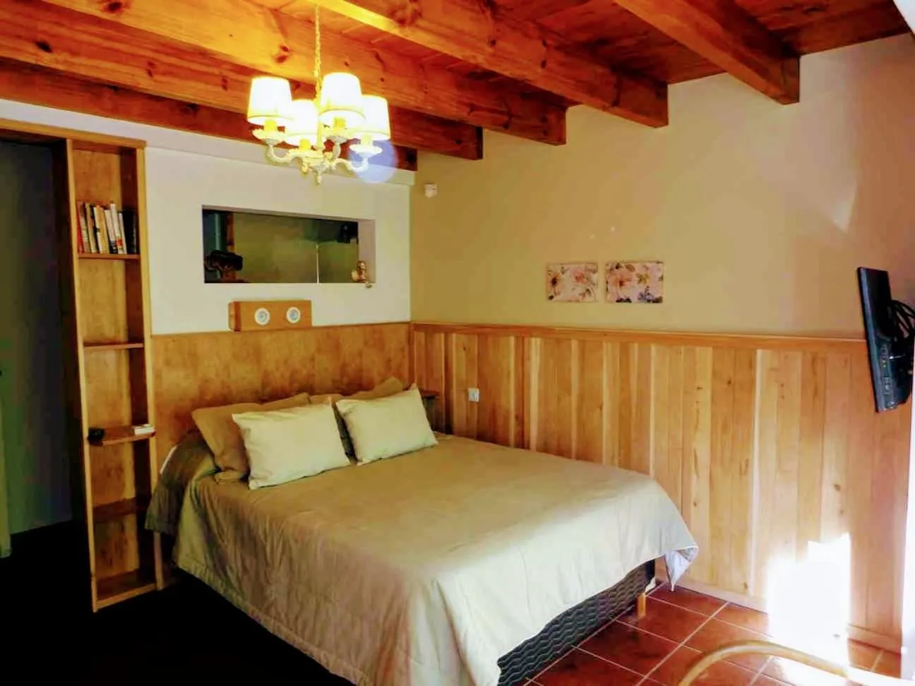 Bed in Cabaña Adolim