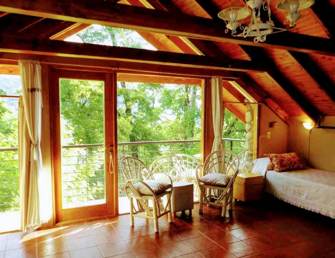 Bed in Cabaña Adolim