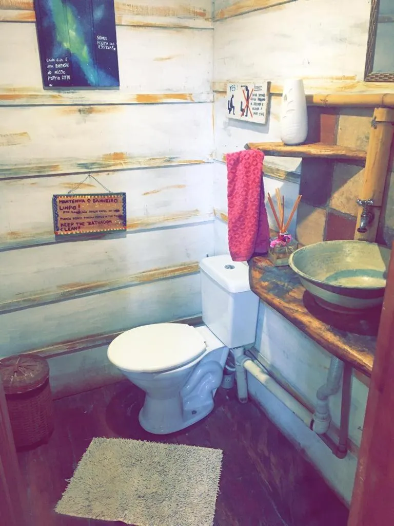 Bathroom in Eco Hostel Organic Life