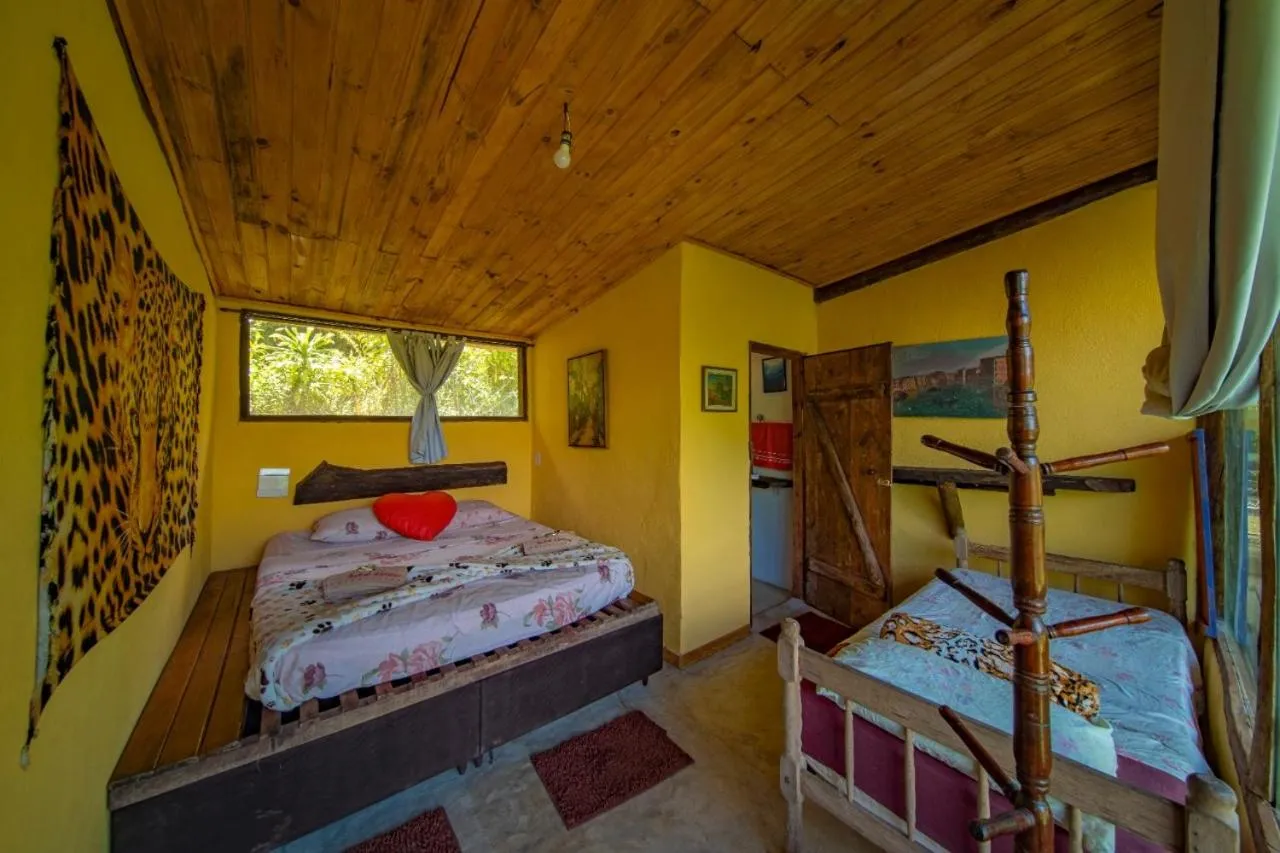 Bedroom, Bed in Eco Hostel Organic Life