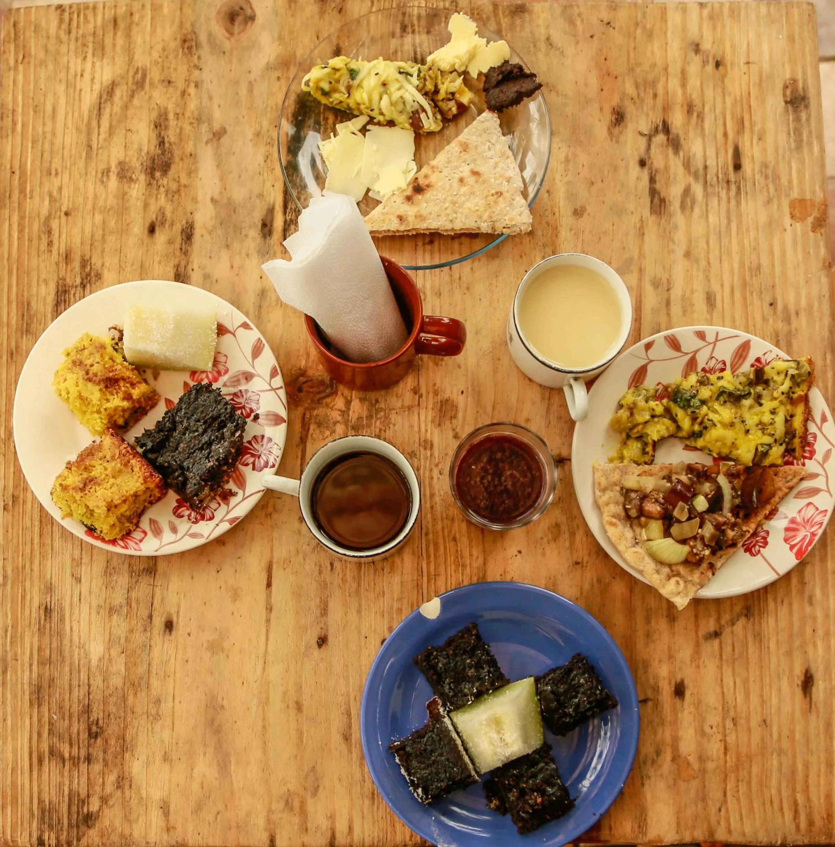 Breakfast in Eco Hostel Organic Life