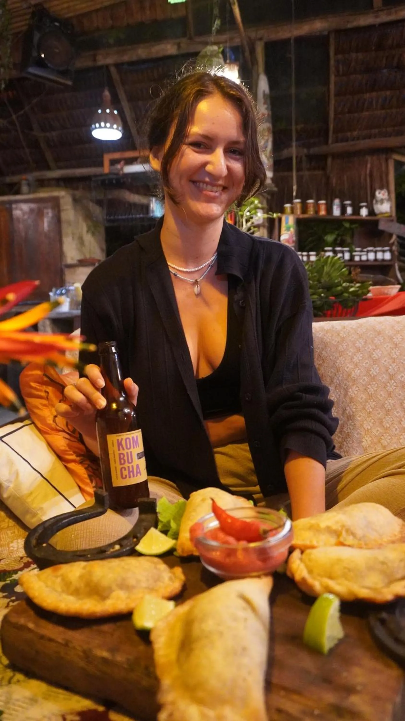 Lounge or bar in Eco Hostel Organic Life