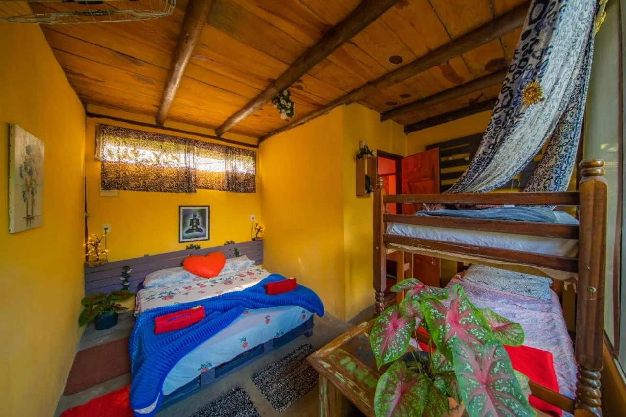 Bedroom, Bed in Eco Hostel Organic Life