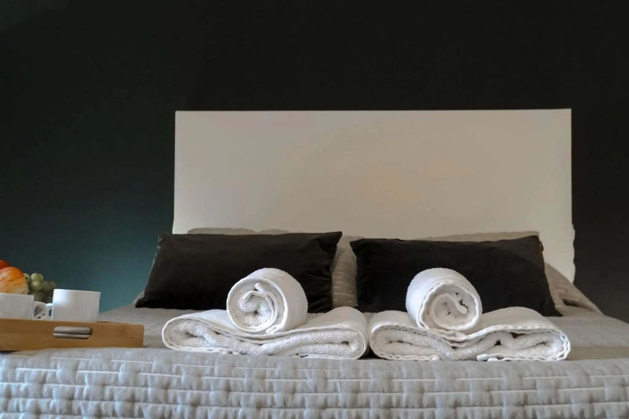 Decorative detail, Bed in Hotel Raimblanc