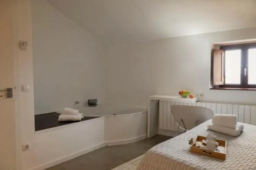 Bed in Hotel Raimblanc