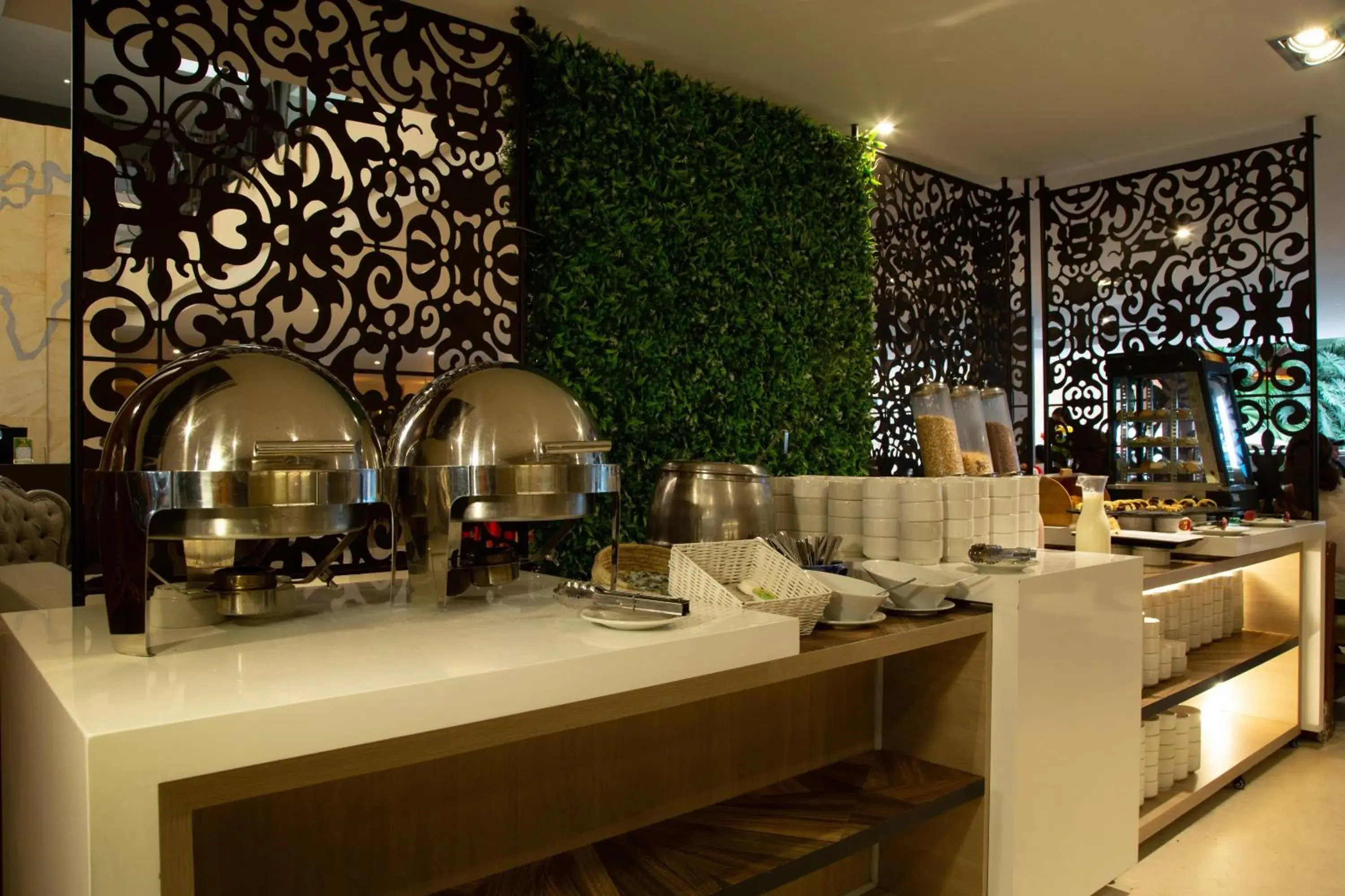 Buffet breakfast in Hotel Grand Park Buffet breakfast in Hotel Grand Park