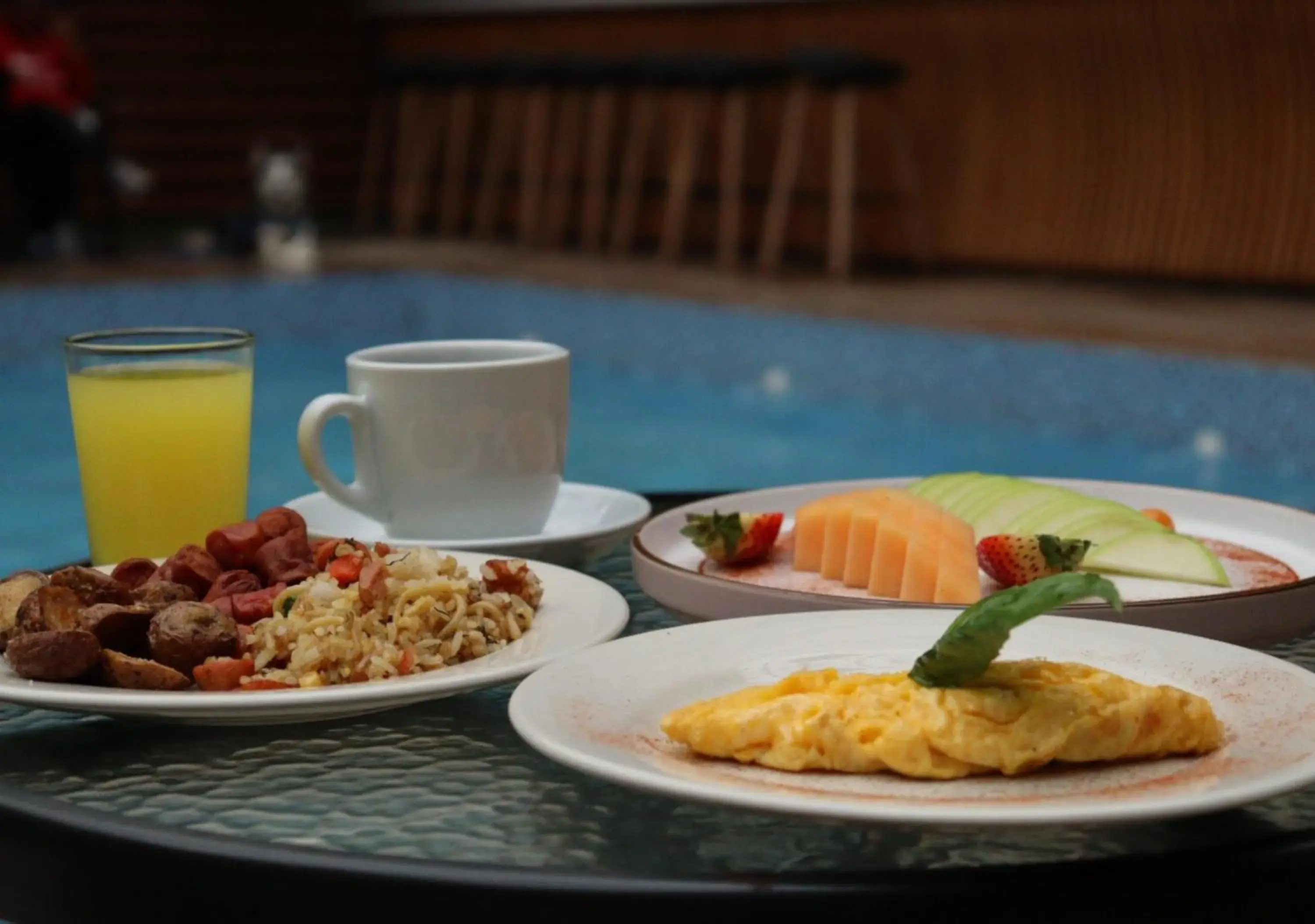 Breakfast in Hotel Grand Park Breakfast in Hotel Grand Park