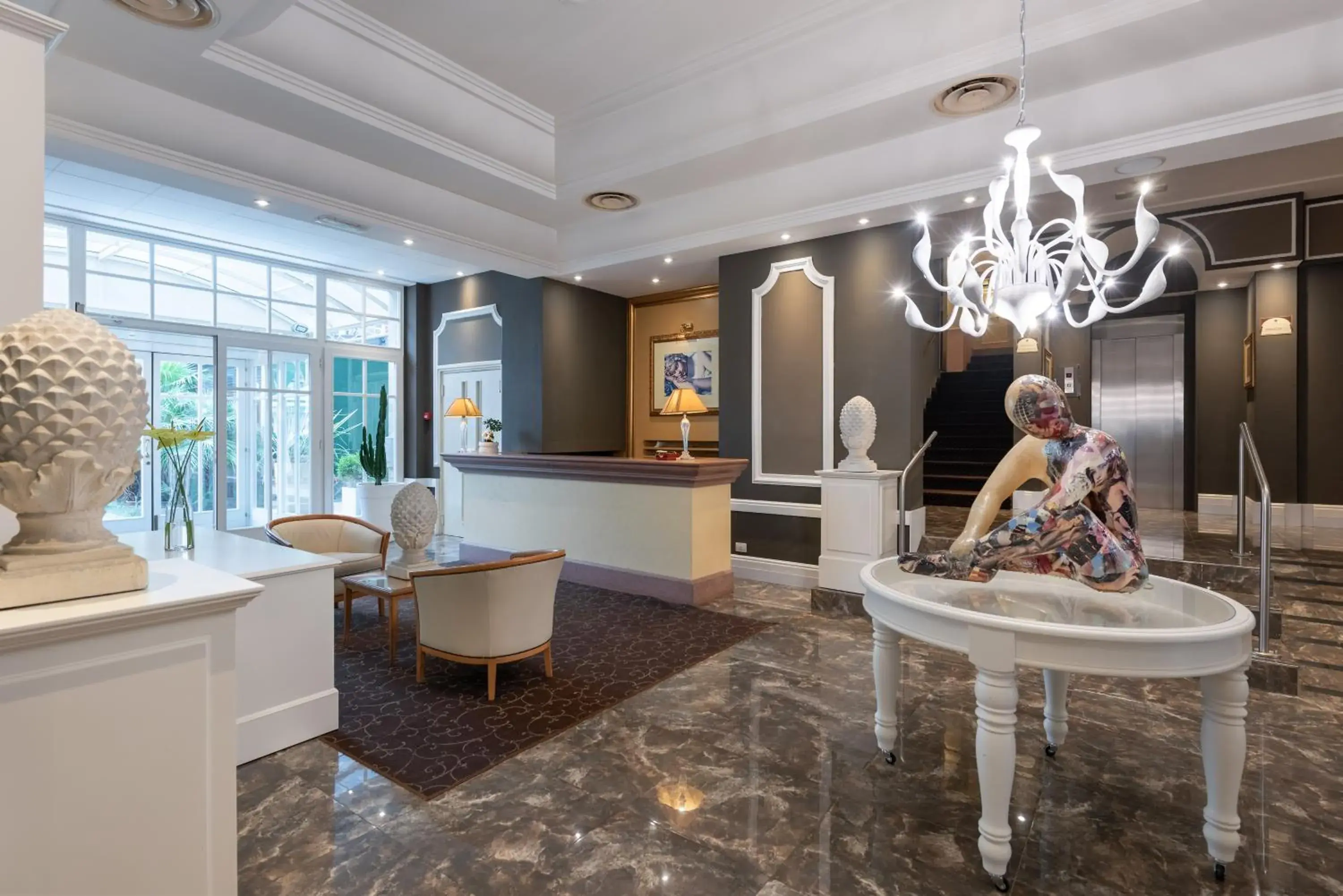 Lobby or reception in Villa Adriatica Ambienthotels