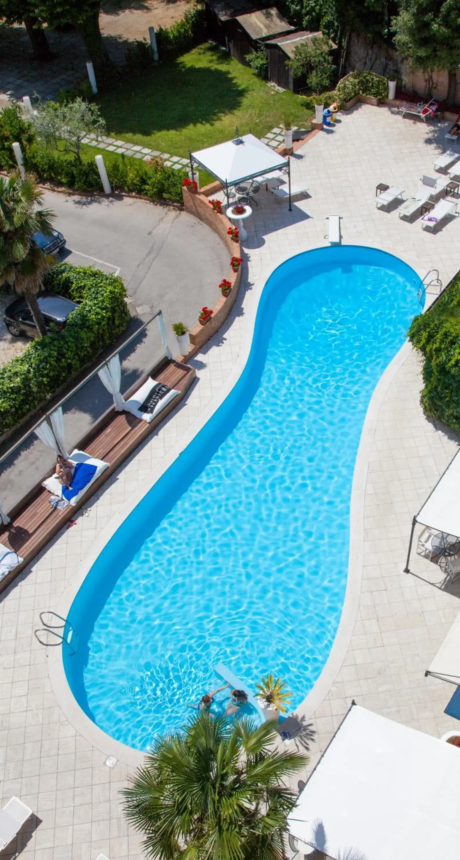 Summer, Pool View in Villa Adriatica Ambienthotels