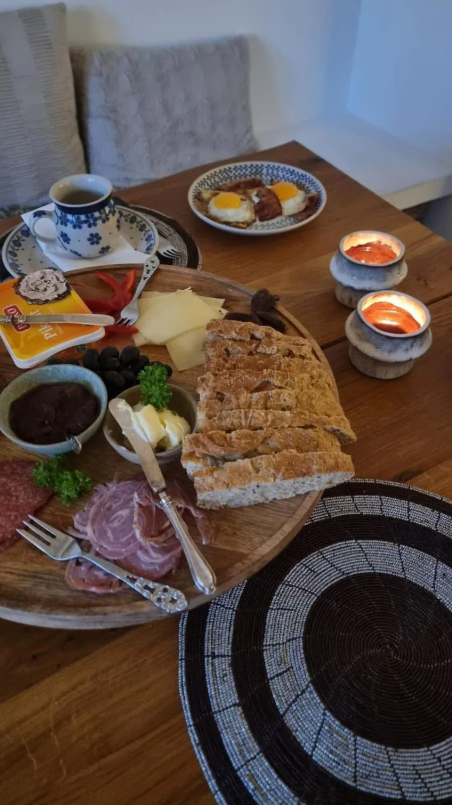 Breakfast in visitHOMES Faroe Islands